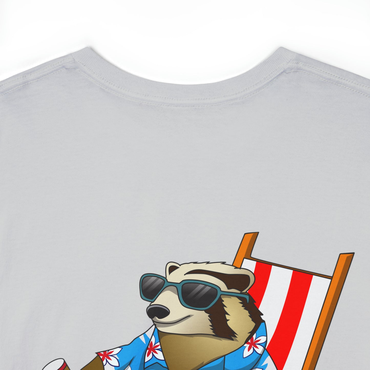 Bunker Badger by Pinguin Unisex Heavy Cotton Tee