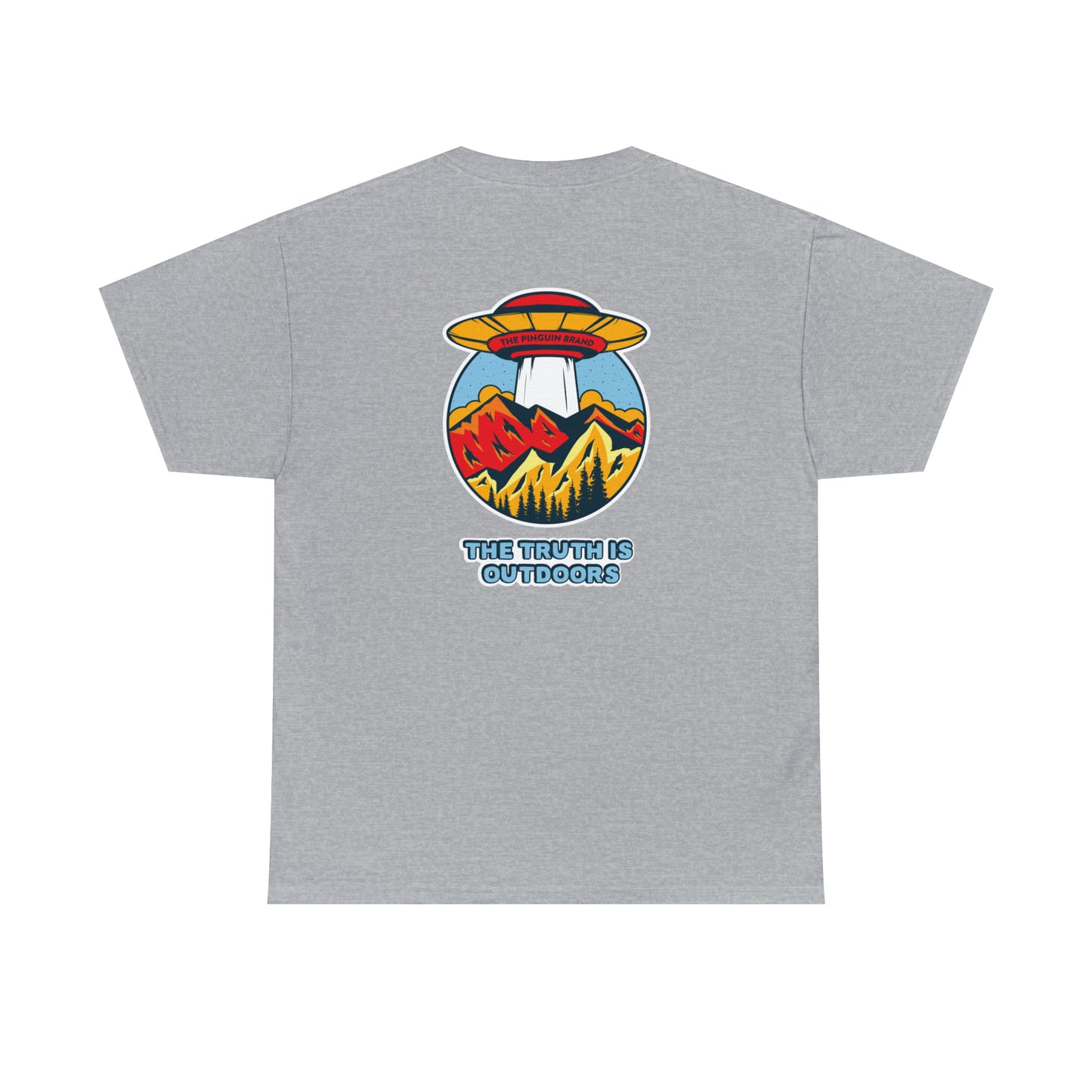 Truth is Outdoors by Pinguin Unisex Heavy Cotton Tee