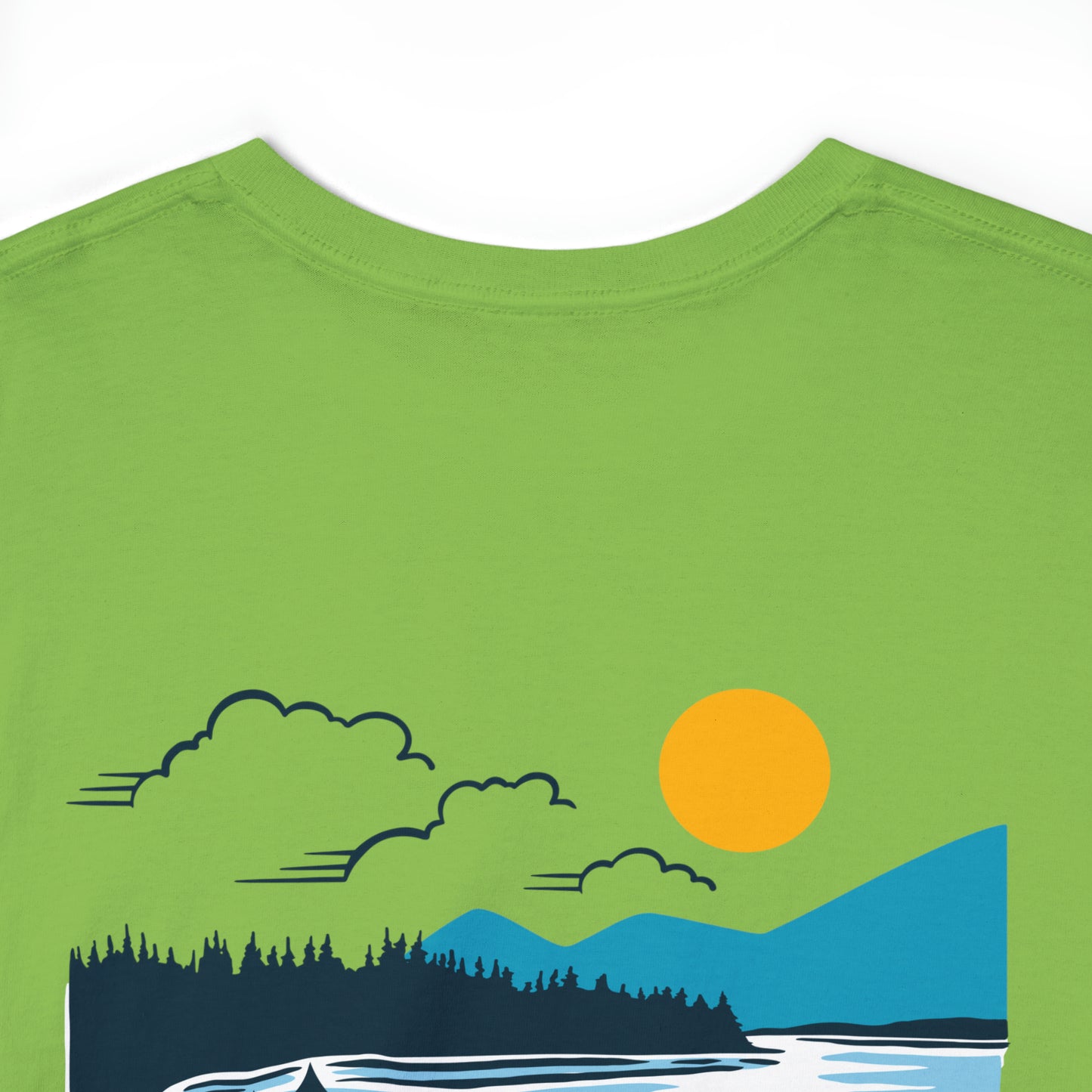 Sunset by Pinguin Unisex Heavy Cotton Tee