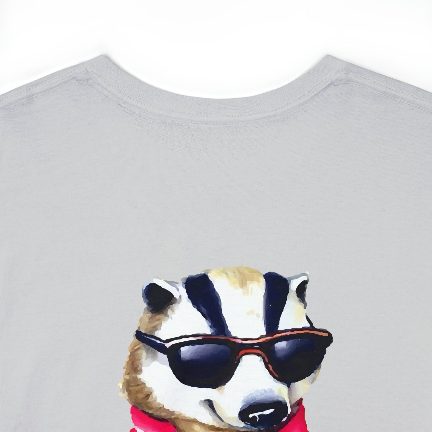 Buddy Badger by Pinguin Unisex Heavy Cotton Tee