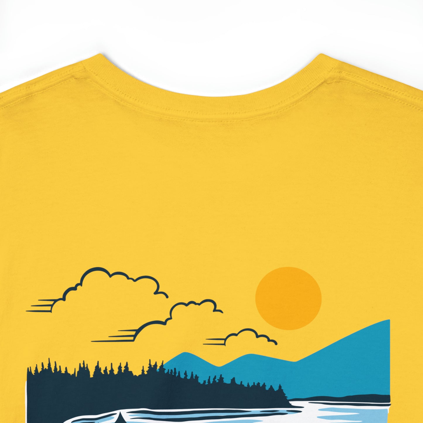 Sunset by Pinguin Unisex Heavy Cotton Tee