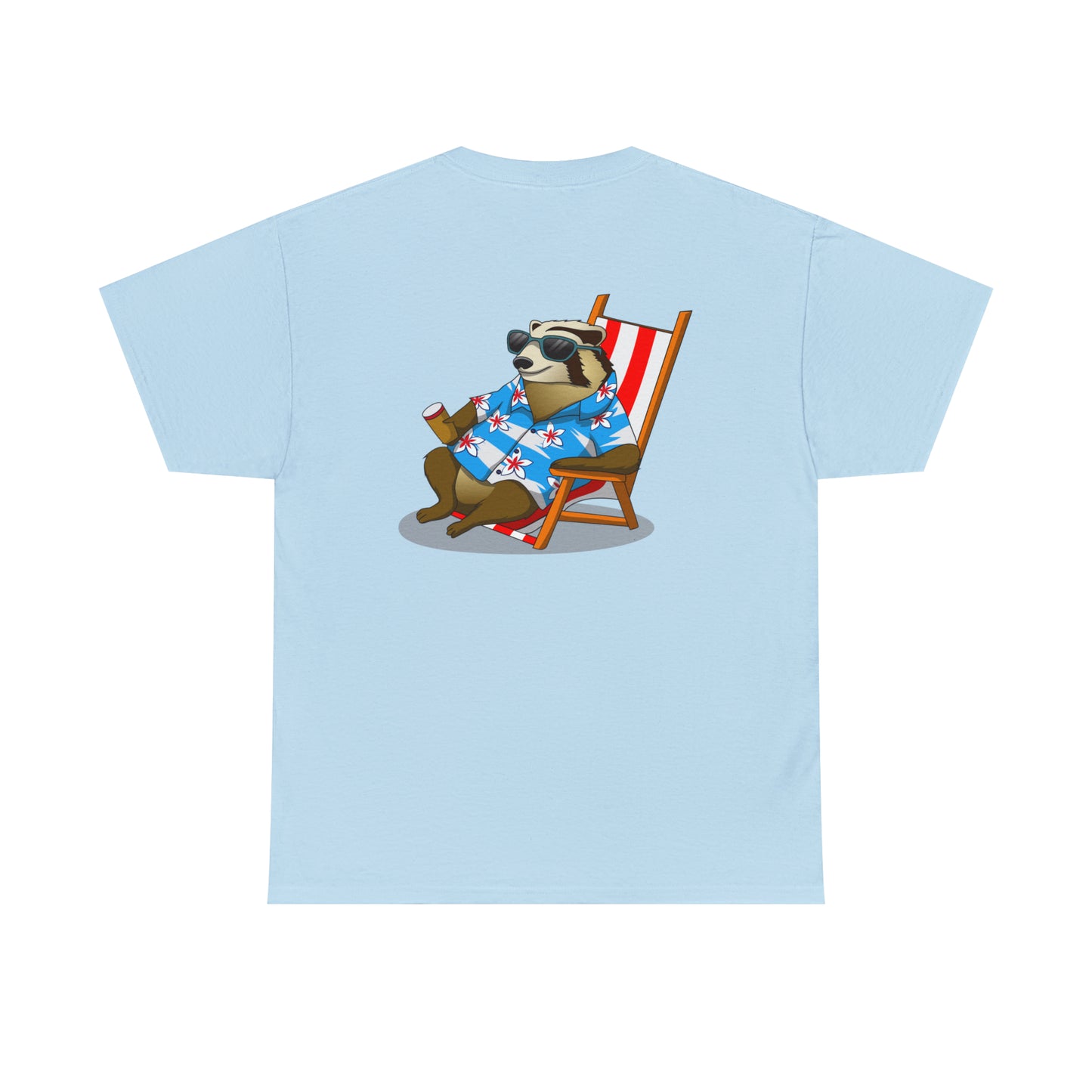 Bunker Badger by Pinguin Unisex Heavy Cotton Tee