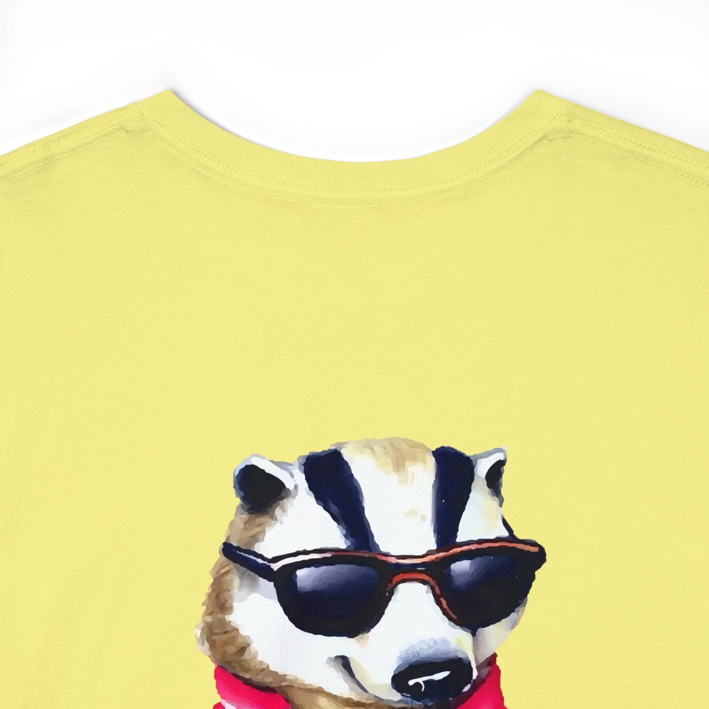 Buddy Badger by Pinguin Unisex Heavy Cotton Tee