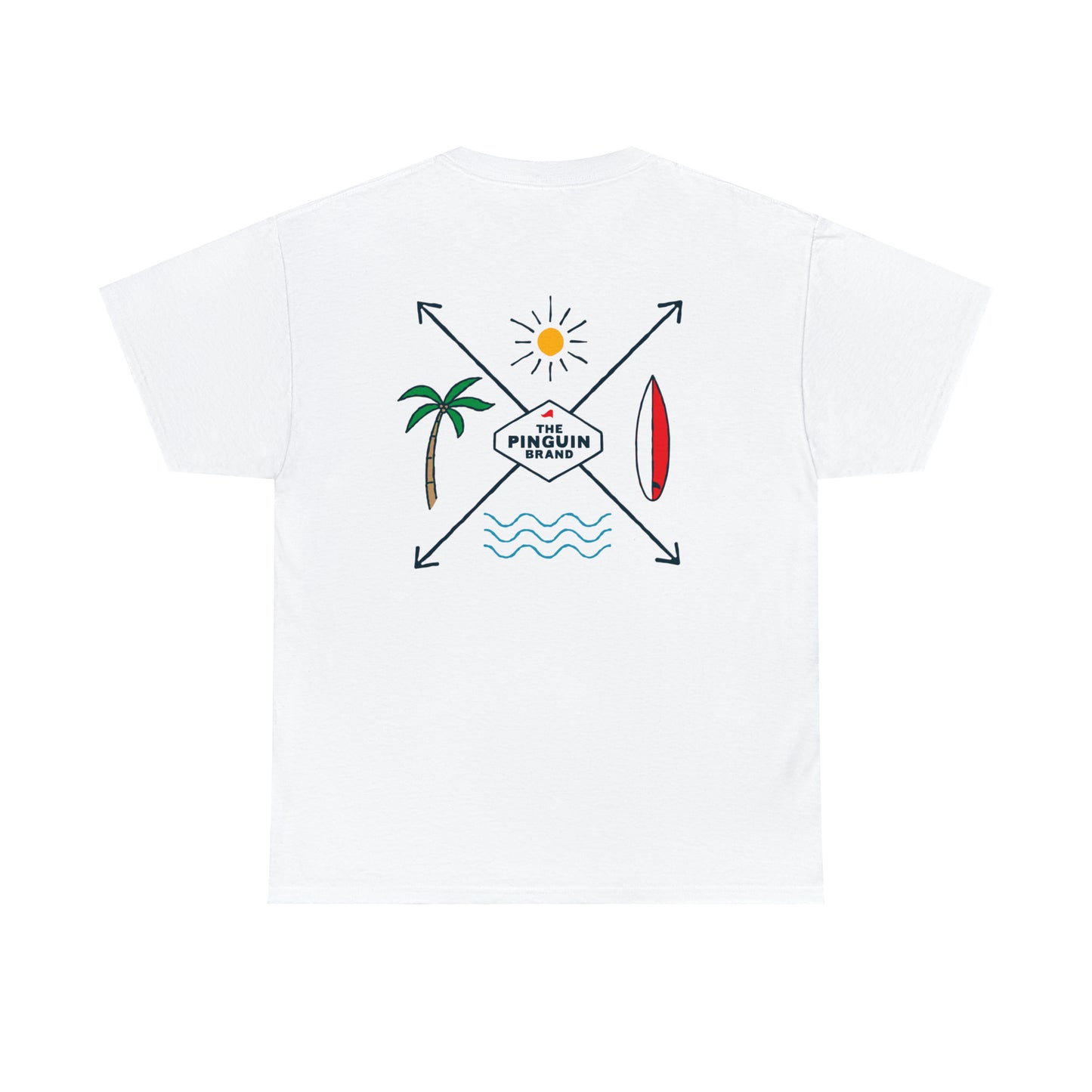 Endless Summer by Pinguin Unisex Heavy Cotton Tee