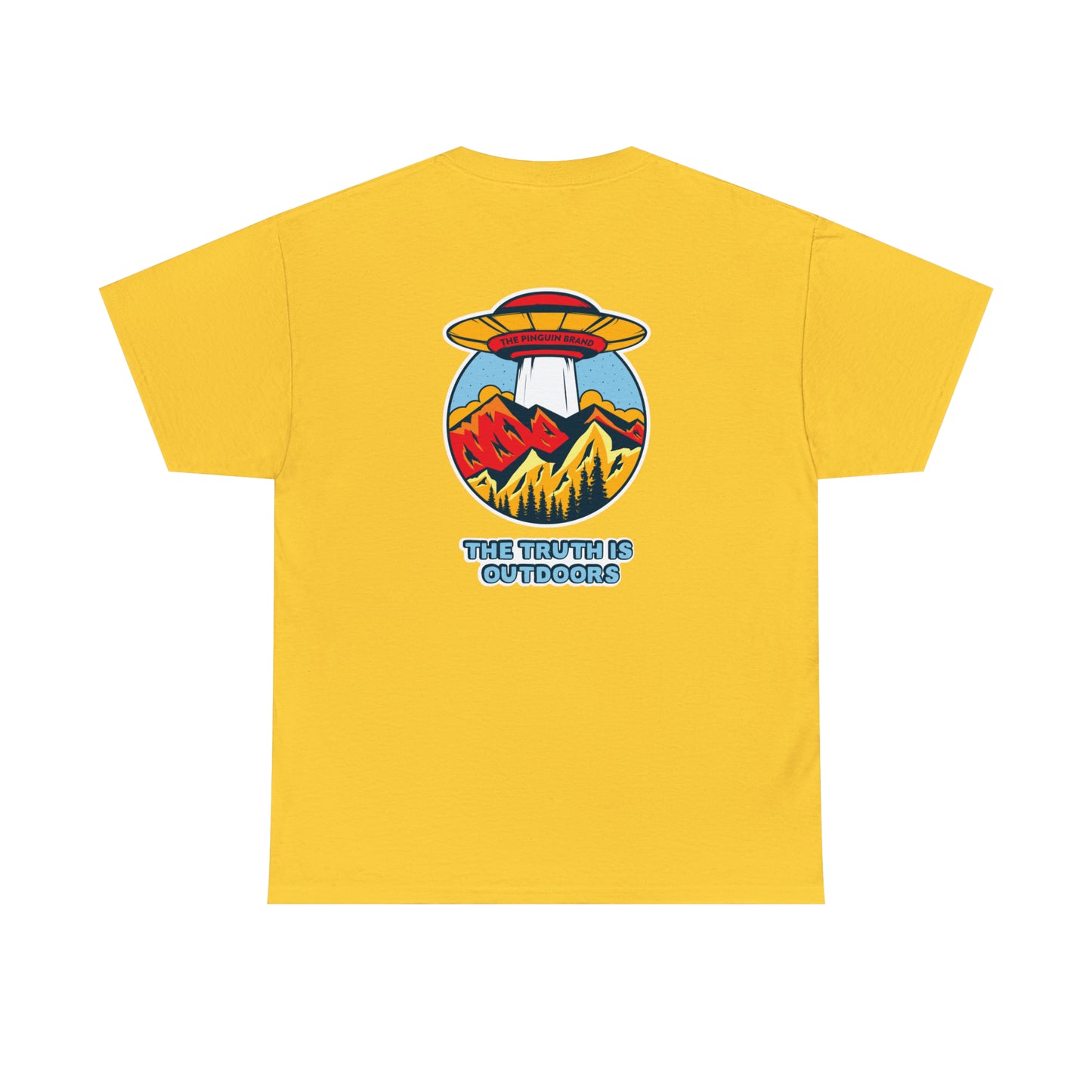 Truth is Outdoors by Pinguin Unisex Heavy Cotton Tee