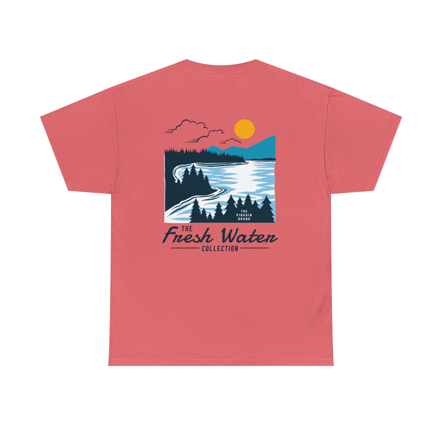 Sunset by Pinguin Unisex Heavy Cotton Tee