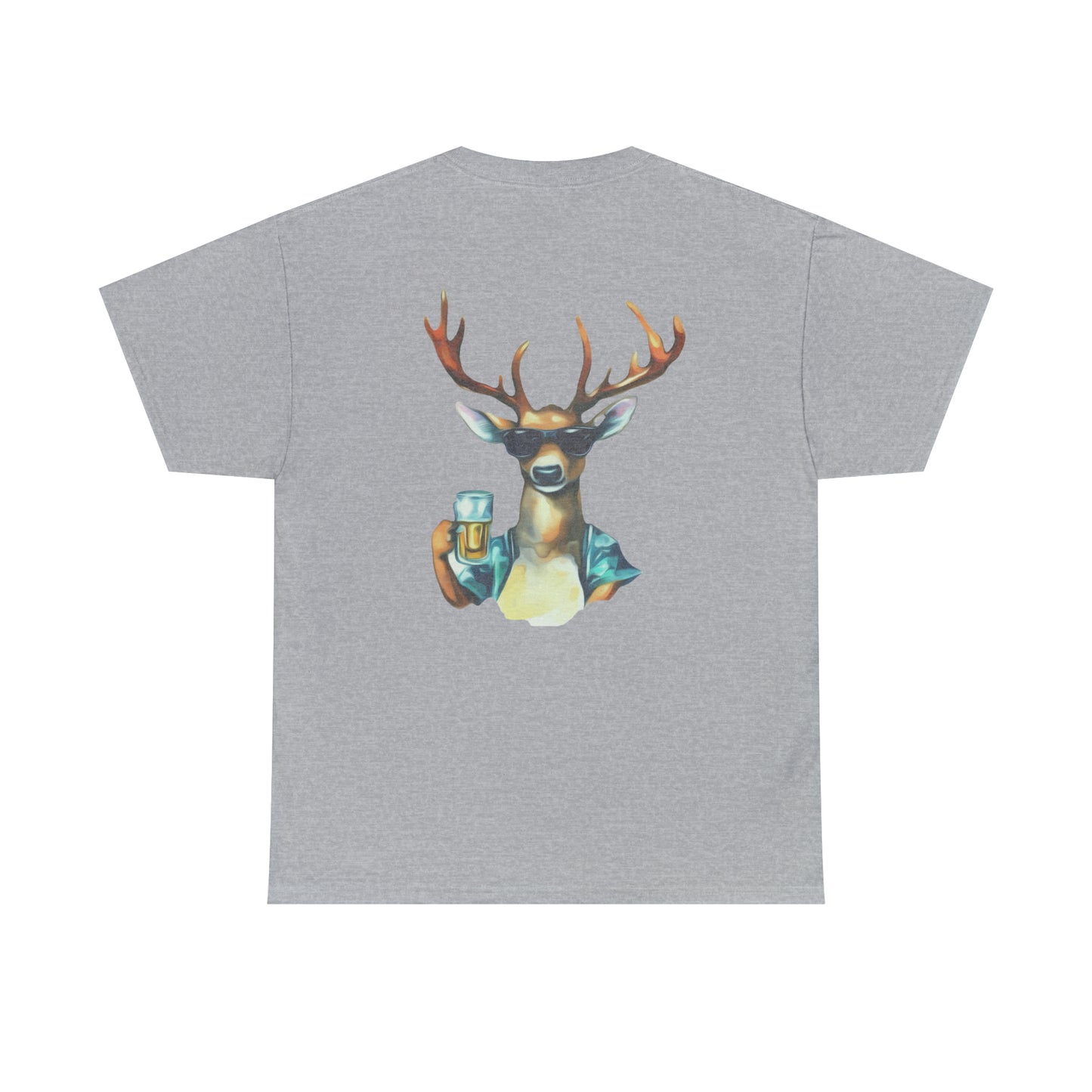Buck-et of Balls by Pinguin Unisex Heavy Cotton Tee
