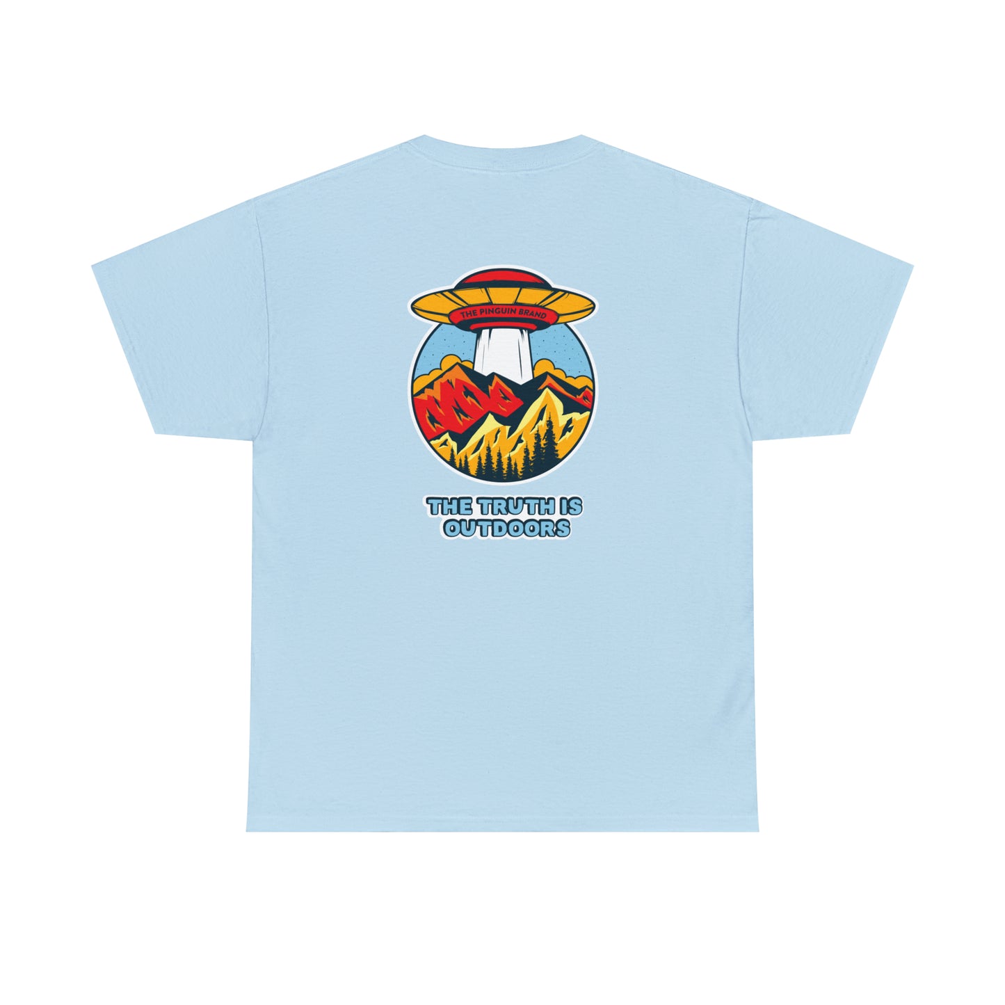 Truth is Outdoors by Pinguin Unisex Heavy Cotton Tee