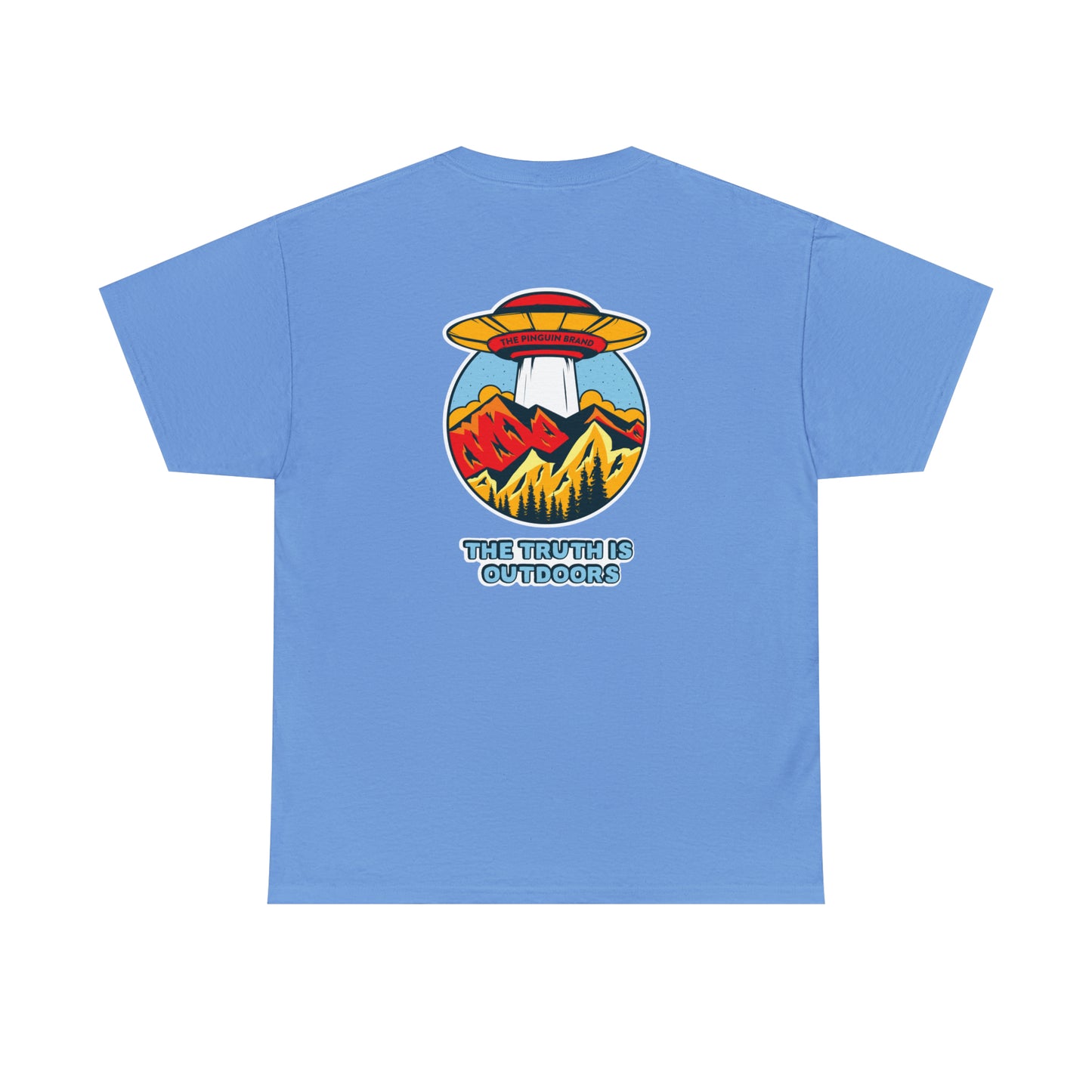 Truth is Outdoors by Pinguin Unisex Heavy Cotton Tee
