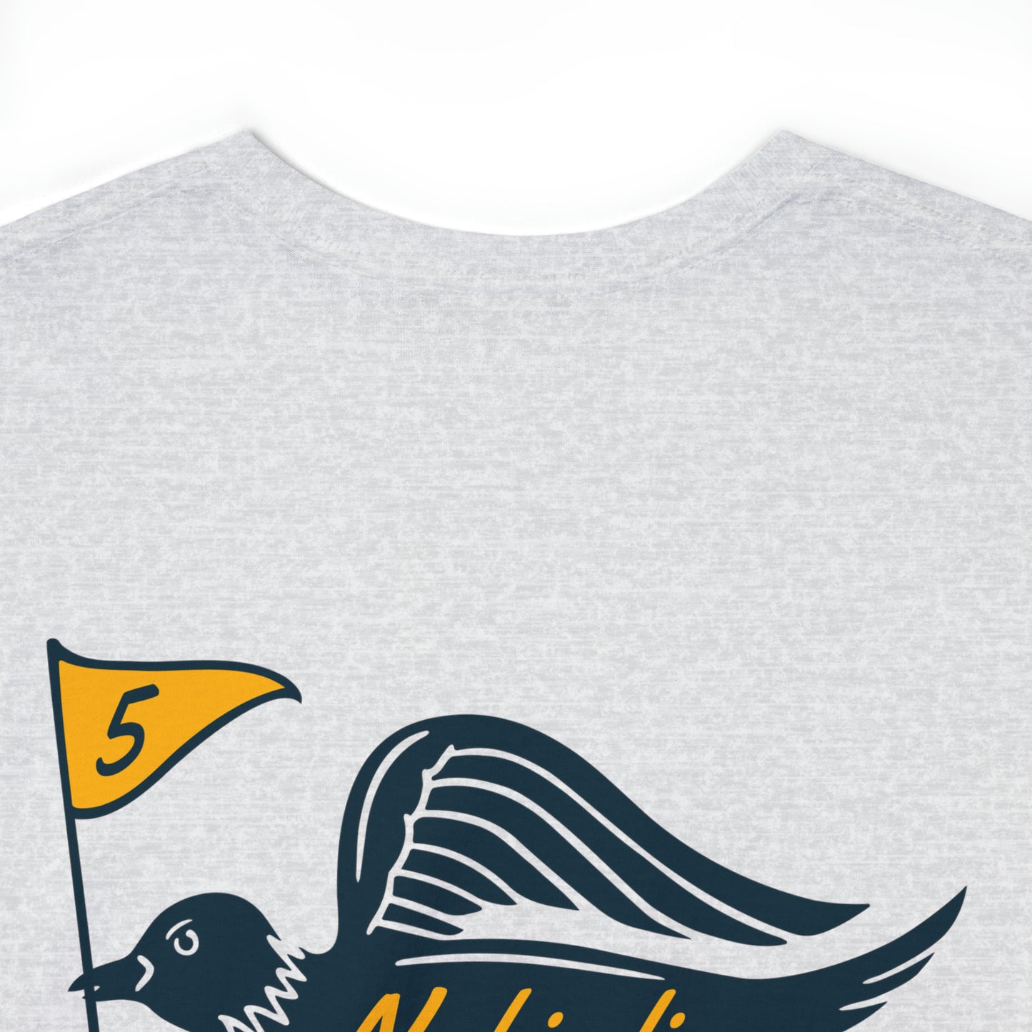 No Birdies For You by Pinguin Unisex Heavy Cotton Tee