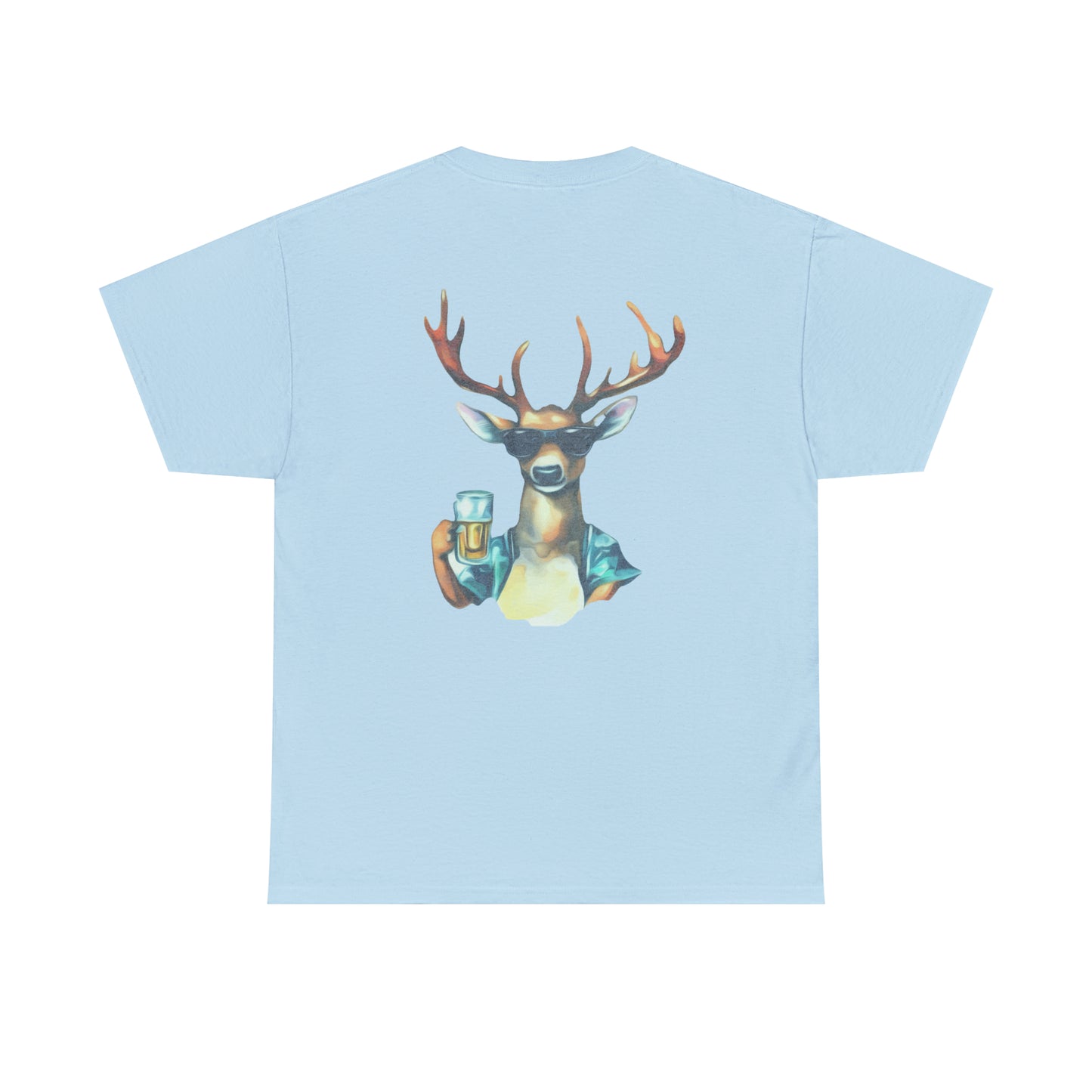 Buck-et of Balls by Pinguin Unisex Heavy Cotton Tee