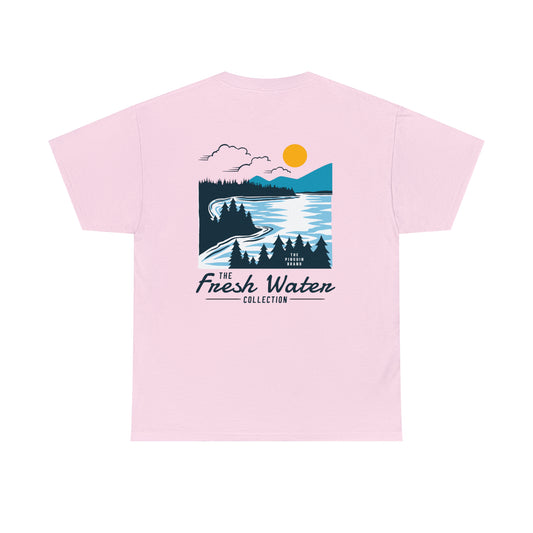 Sunset by Pinguin Unisex Heavy Cotton Tee