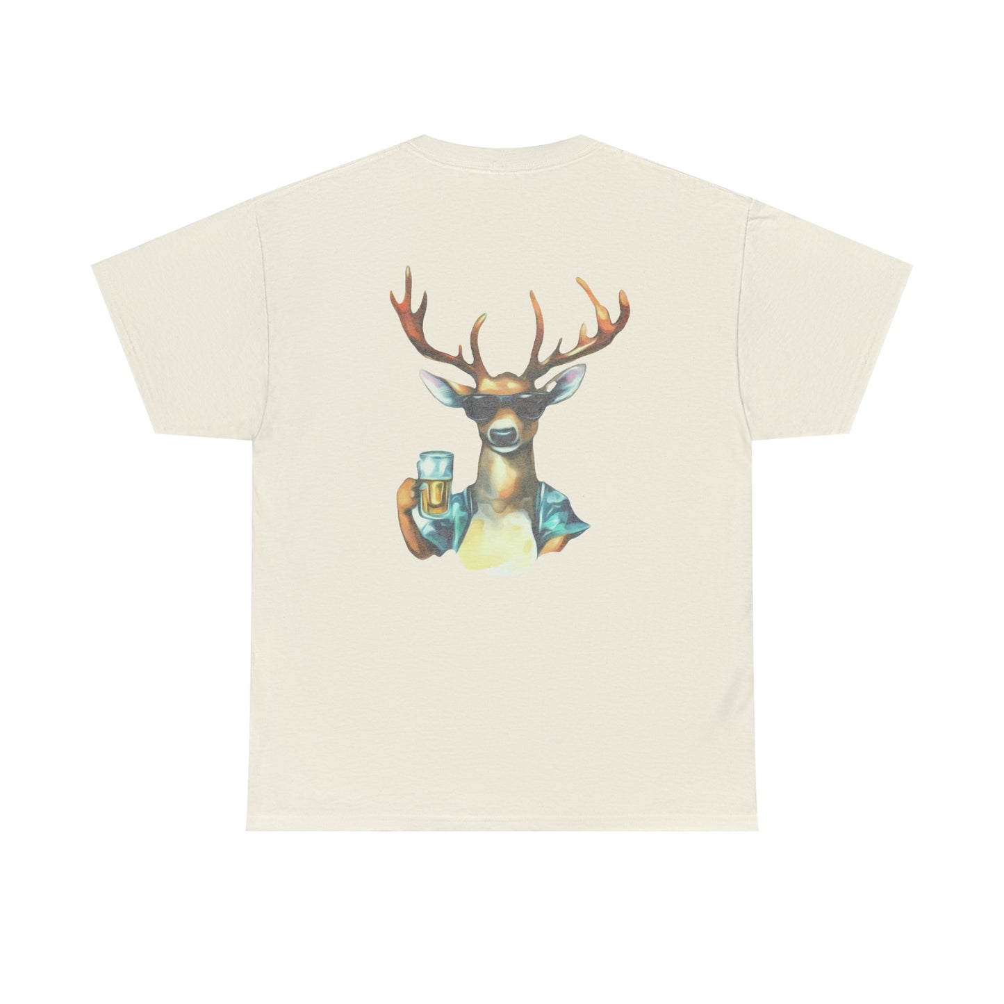 Buck-et of Balls by Pinguin Unisex Heavy Cotton Tee