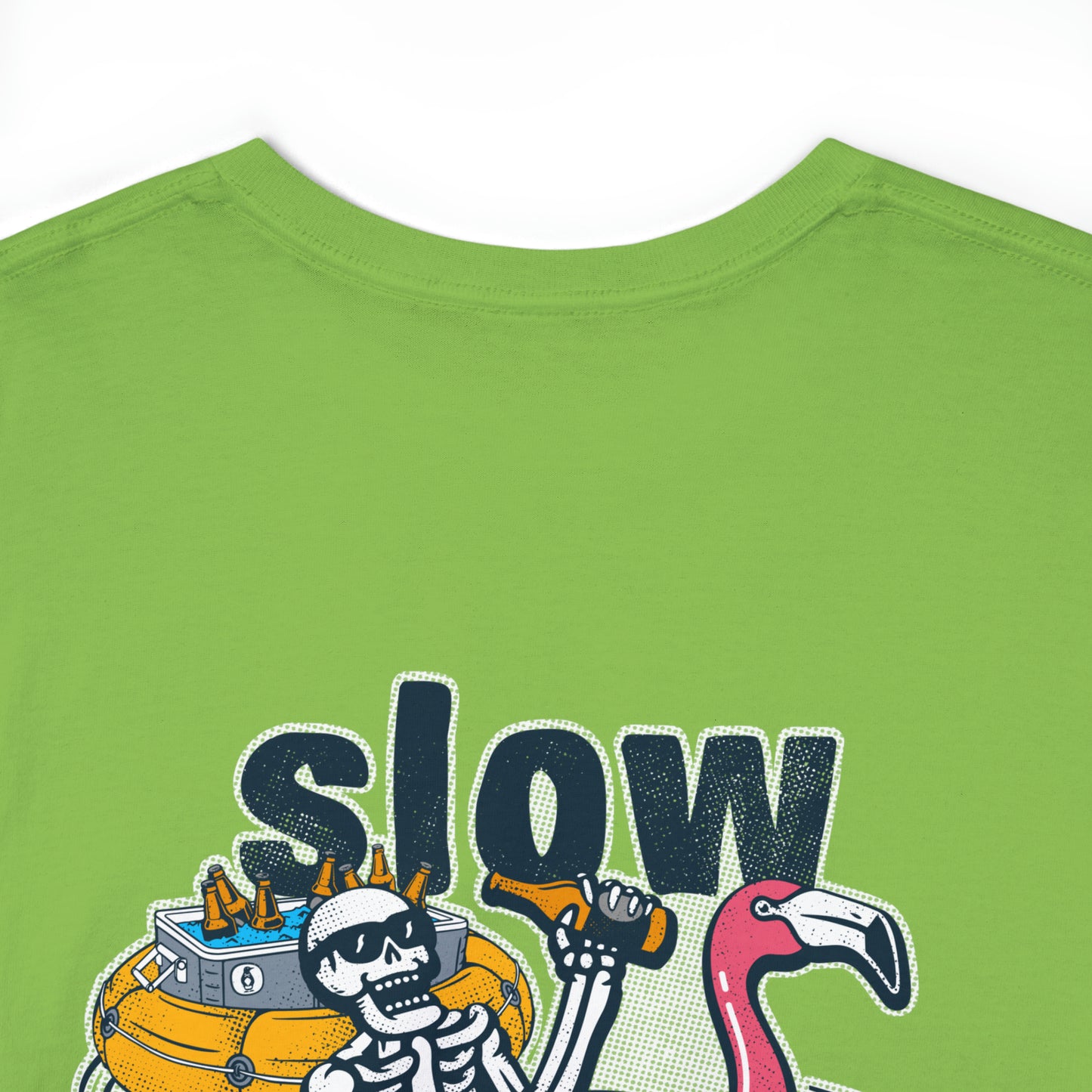 Slow Ride by Pinguin Unisex Heavy Cotton Tee