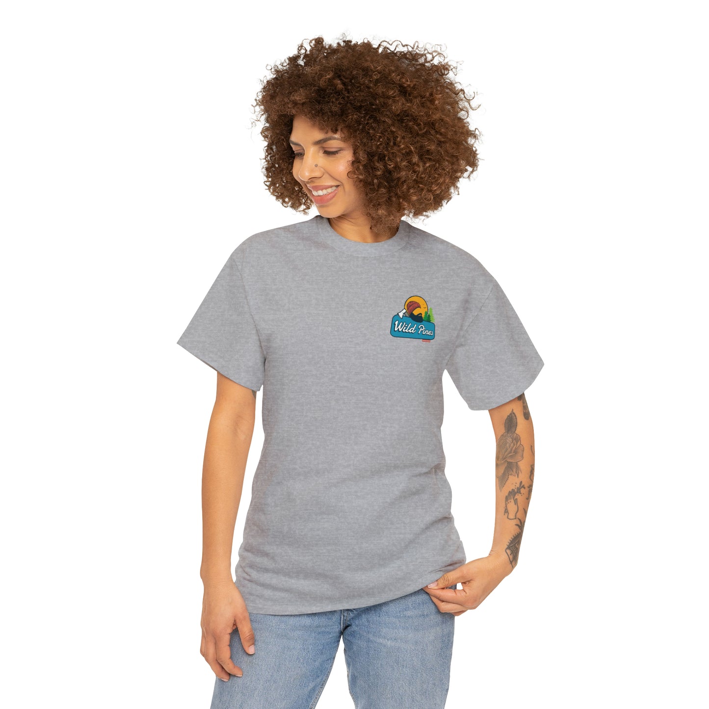 Bearded Axe by Pinguin Unisex Heavy Cotton Tee