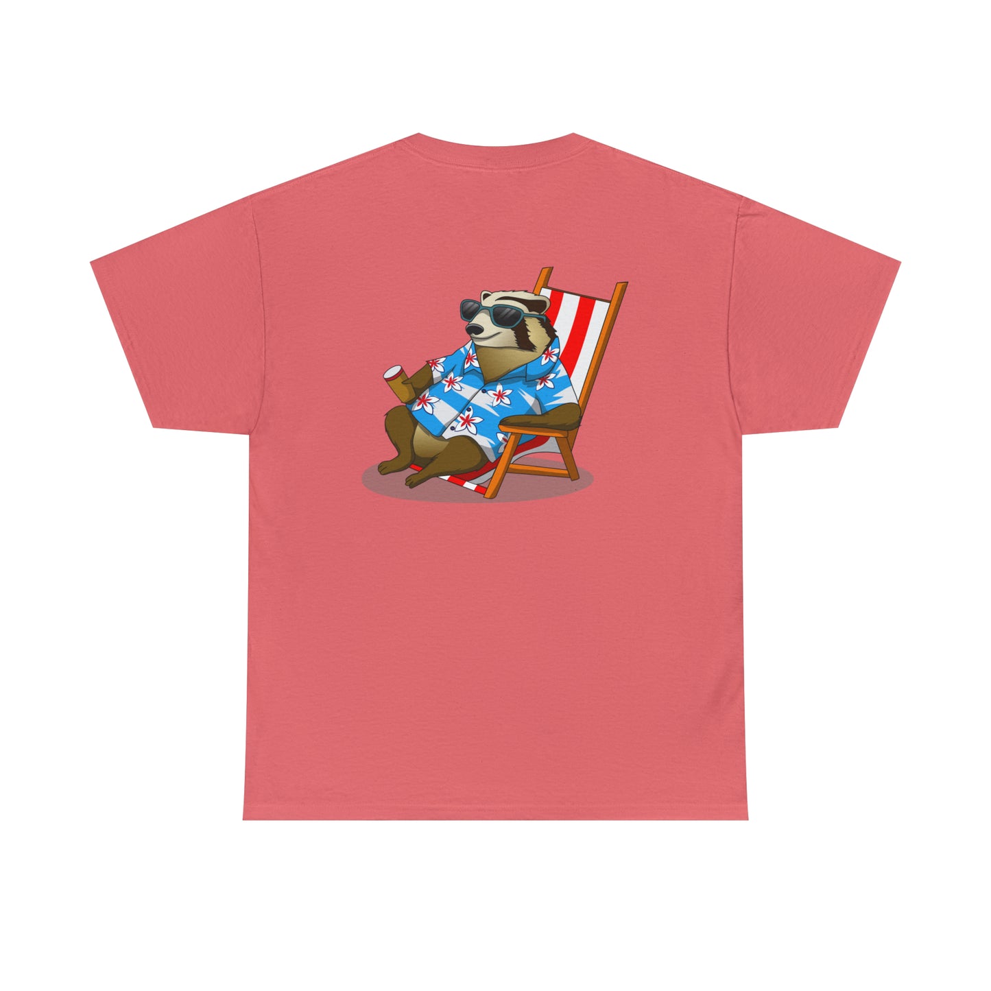 Bunker Badger by Pinguin Unisex Heavy Cotton Tee