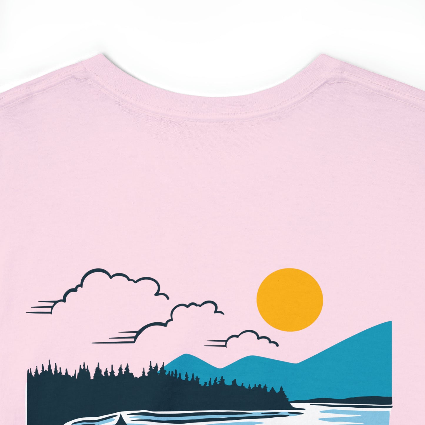 Sunset by Pinguin Unisex Heavy Cotton Tee