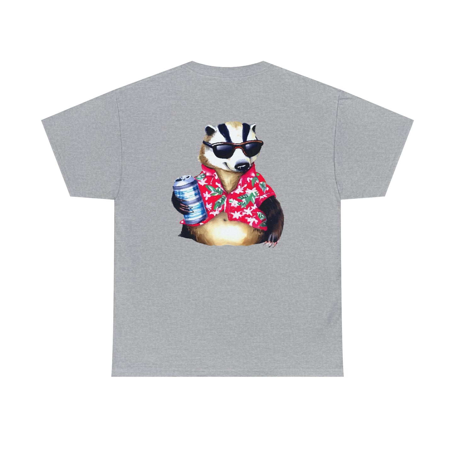 Buddy Badger by Pinguin Unisex Heavy Cotton Tee