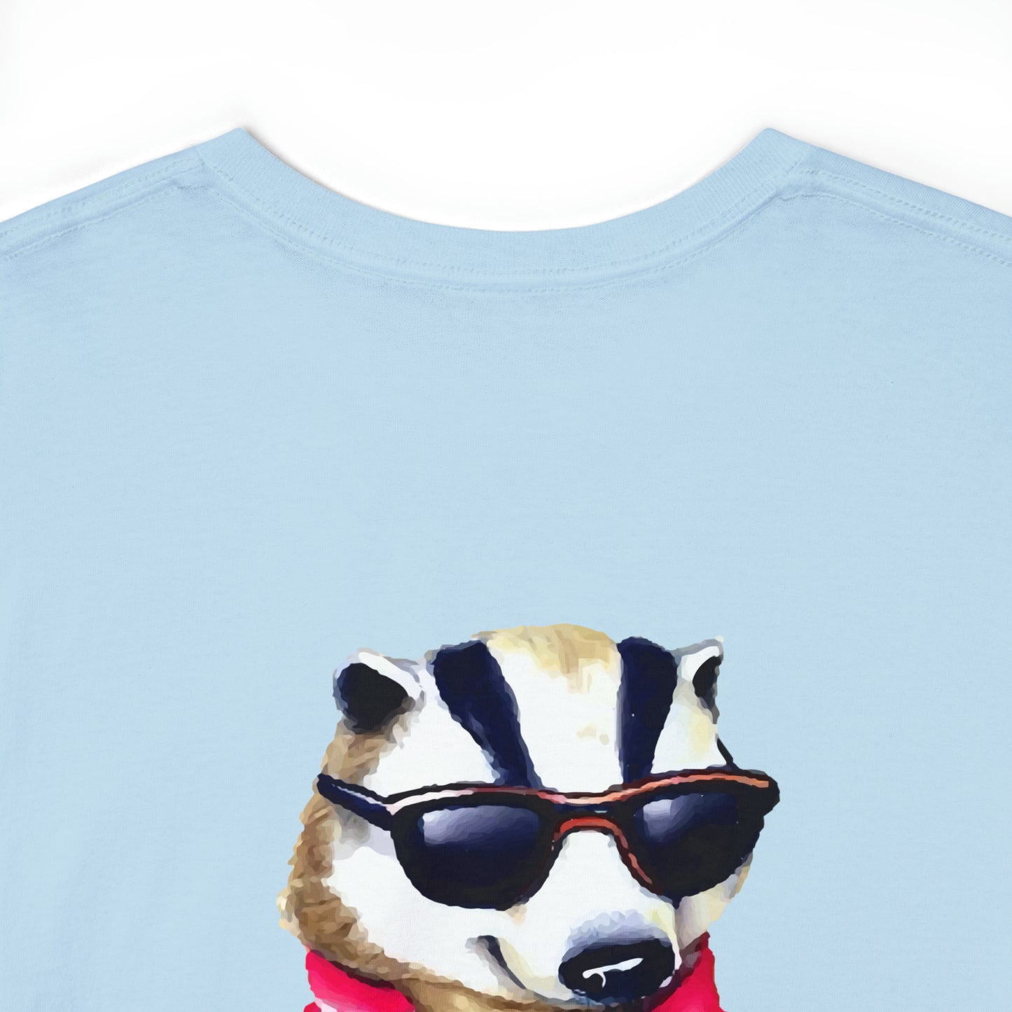 Buddy Badger by Pinguin Unisex Heavy Cotton Tee