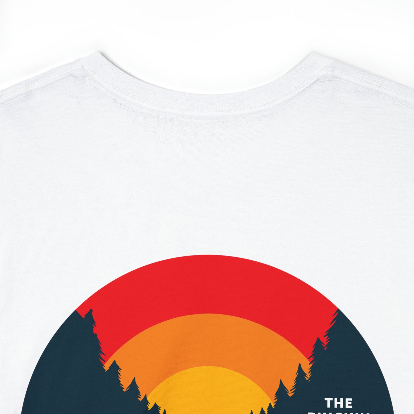 Reflection by Pinguin Unisex Heavy Cotton Tee