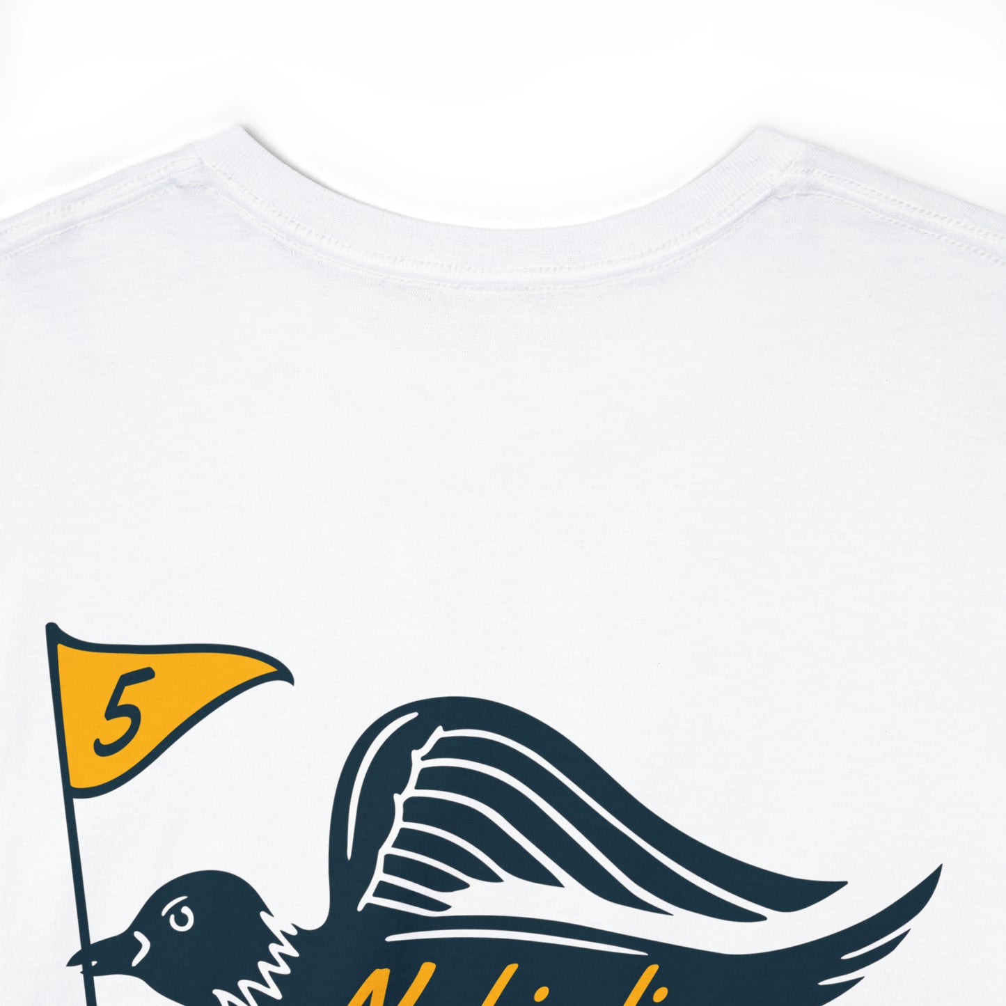 No Birdies For You by Pinguin Unisex Heavy Cotton Tee
