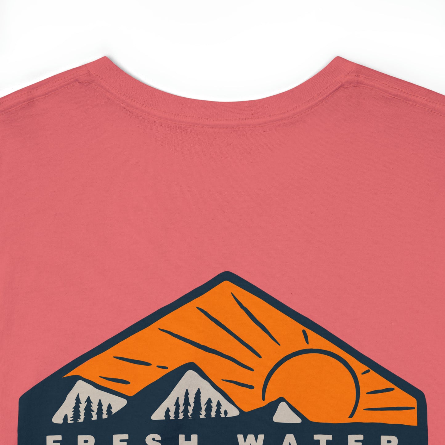 Sunset and Chill by Pinguin Unisex Heavy Cotton Tee