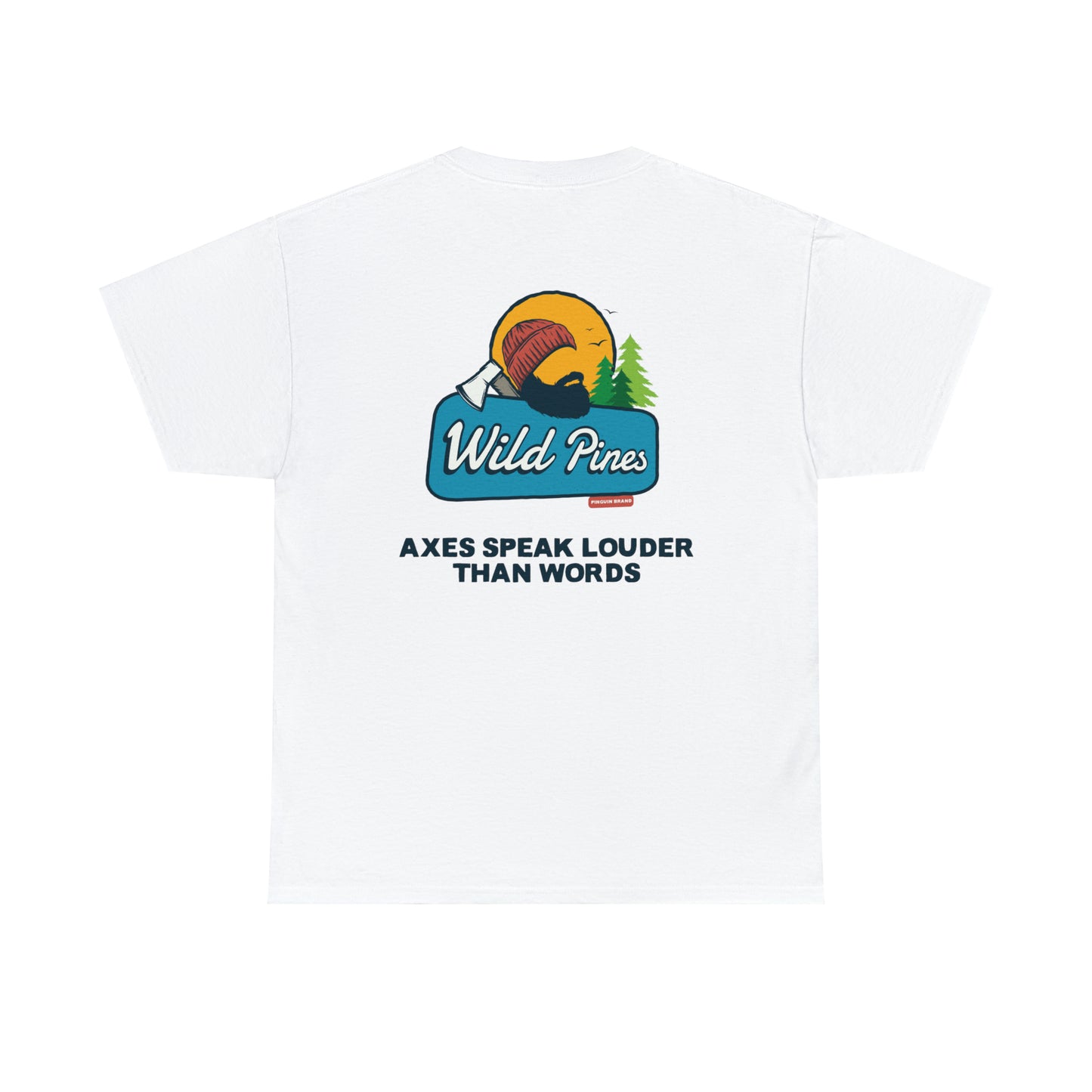 Bearded Axe by Pinguin Unisex Heavy Cotton Tee