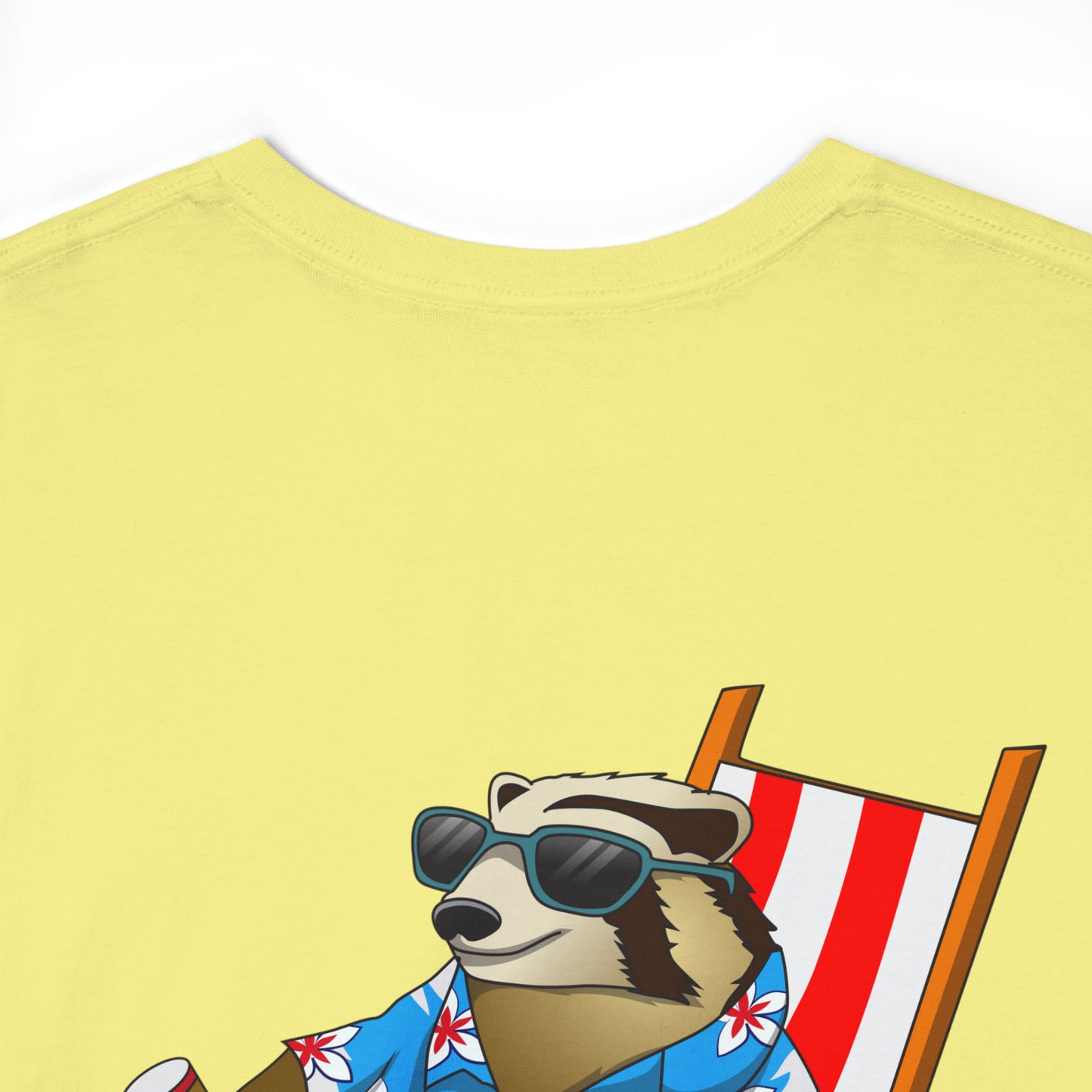 Bunker Badger by Pinguin Unisex Heavy Cotton Tee