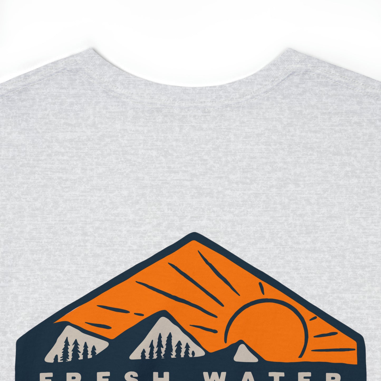 Sunset and Chill by Pinguin Unisex Heavy Cotton Tee