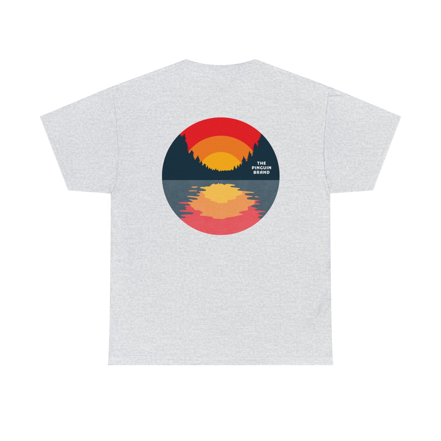 Reflection by Pinguin Unisex Heavy Cotton Tee