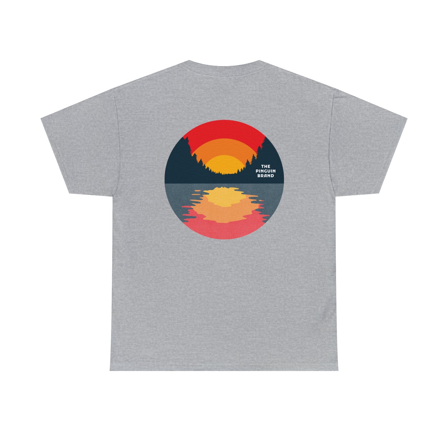 Reflection by Pinguin Unisex Heavy Cotton Tee