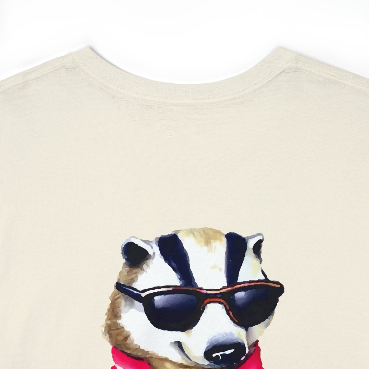 Buddy Badger by Pinguin Unisex Heavy Cotton Tee
