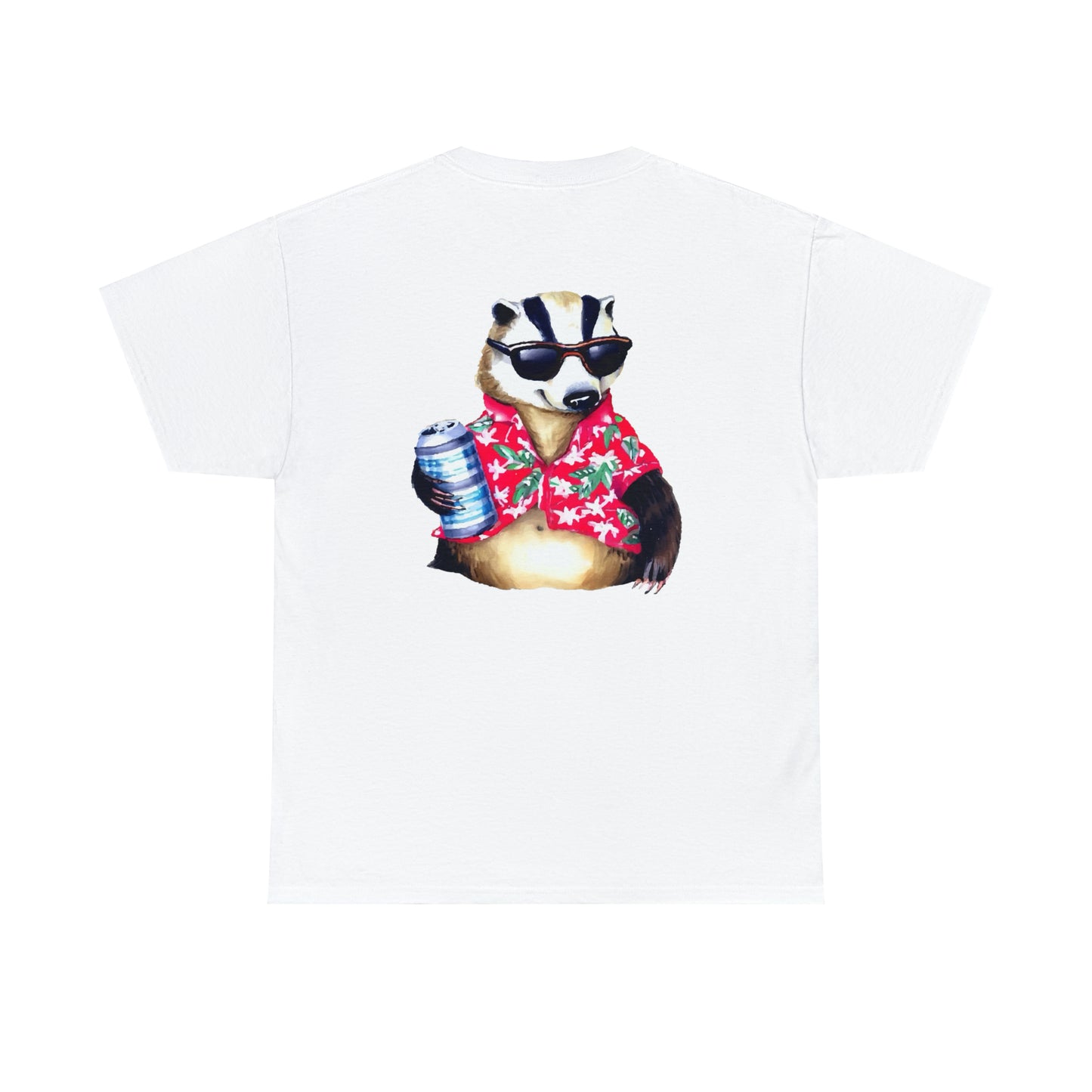 Buddy Badger by Pinguin Unisex Heavy Cotton Tee