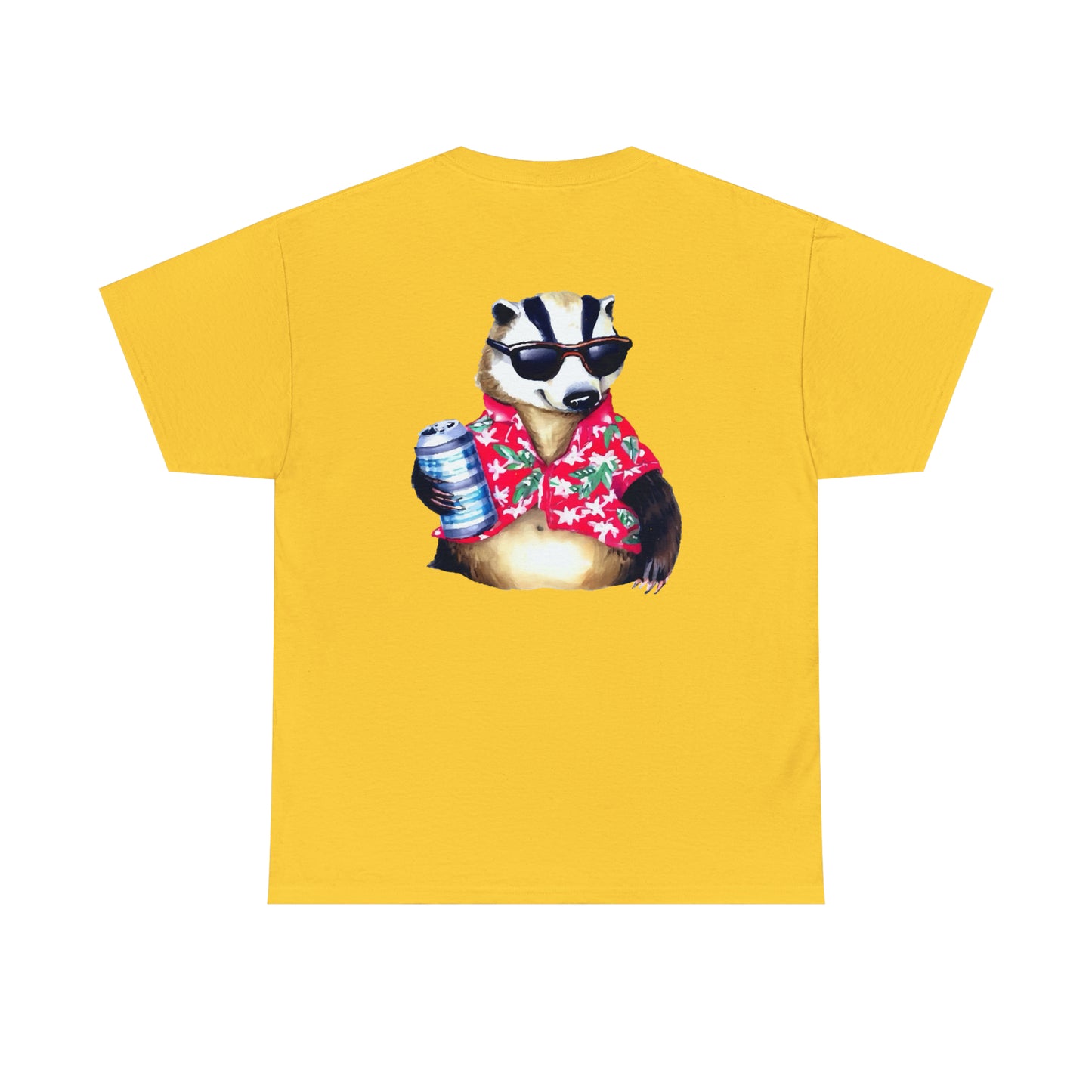 Buddy Badger by Pinguin Unisex Heavy Cotton Tee