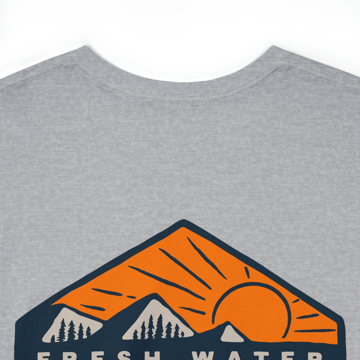 Sunset and Chill by Pinguin Unisex Heavy Cotton Tee