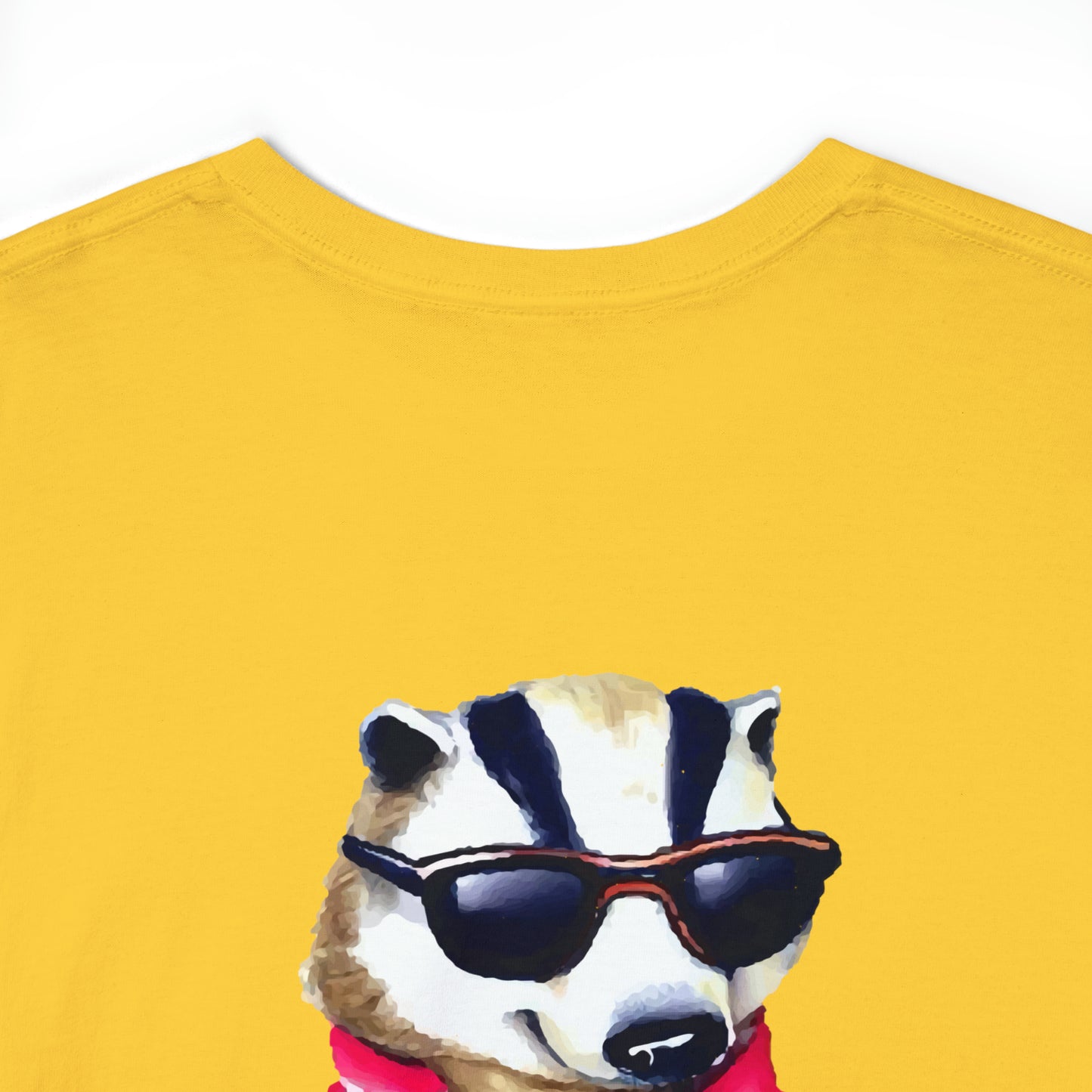 Buddy Badger by Pinguin Unisex Heavy Cotton Tee