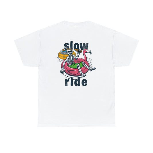 Slow Ride by Pinguin Unisex Heavy Cotton Tee