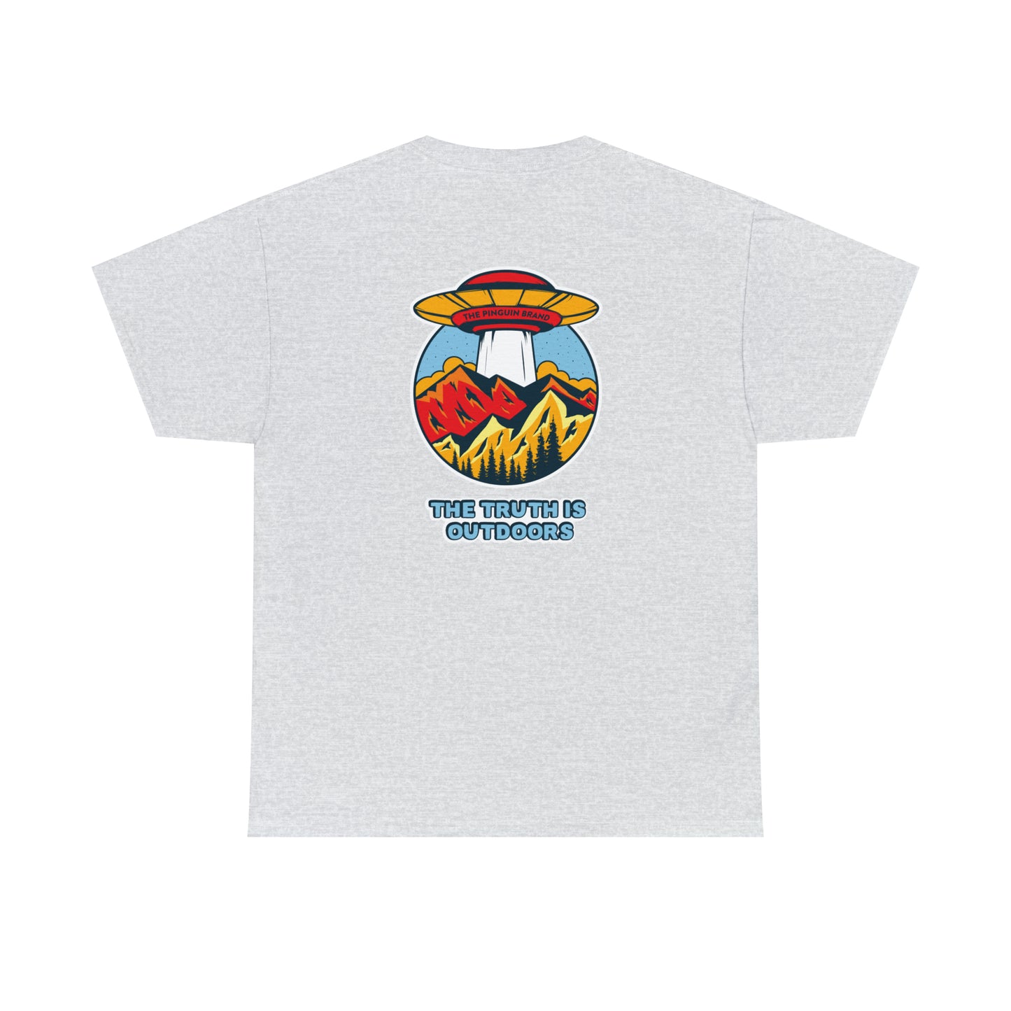 Truth is Outdoors by Pinguin Unisex Heavy Cotton Tee