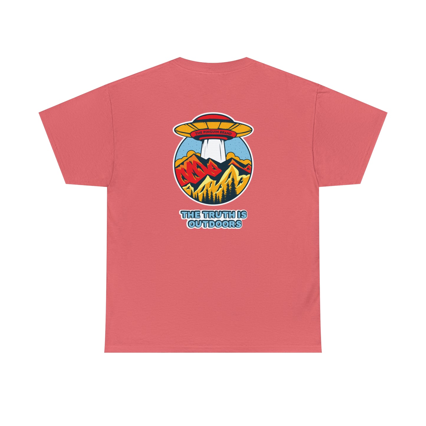 Truth is Outdoors by Pinguin Unisex Heavy Cotton Tee
