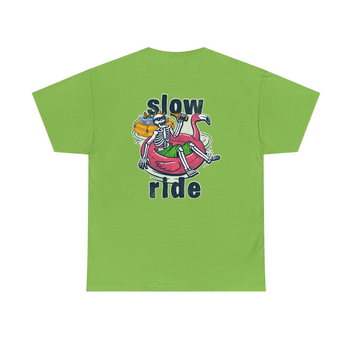 Slow Ride by Pinguin Unisex Heavy Cotton Tee