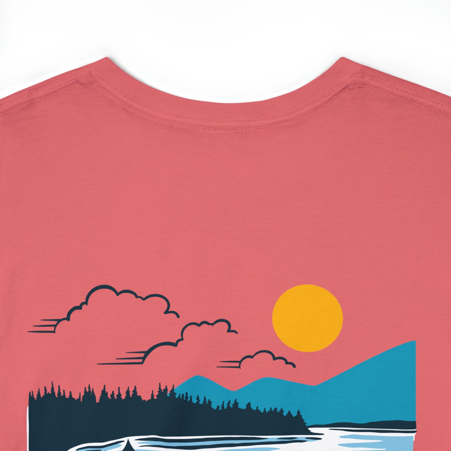 Sunset by Pinguin Unisex Heavy Cotton Tee