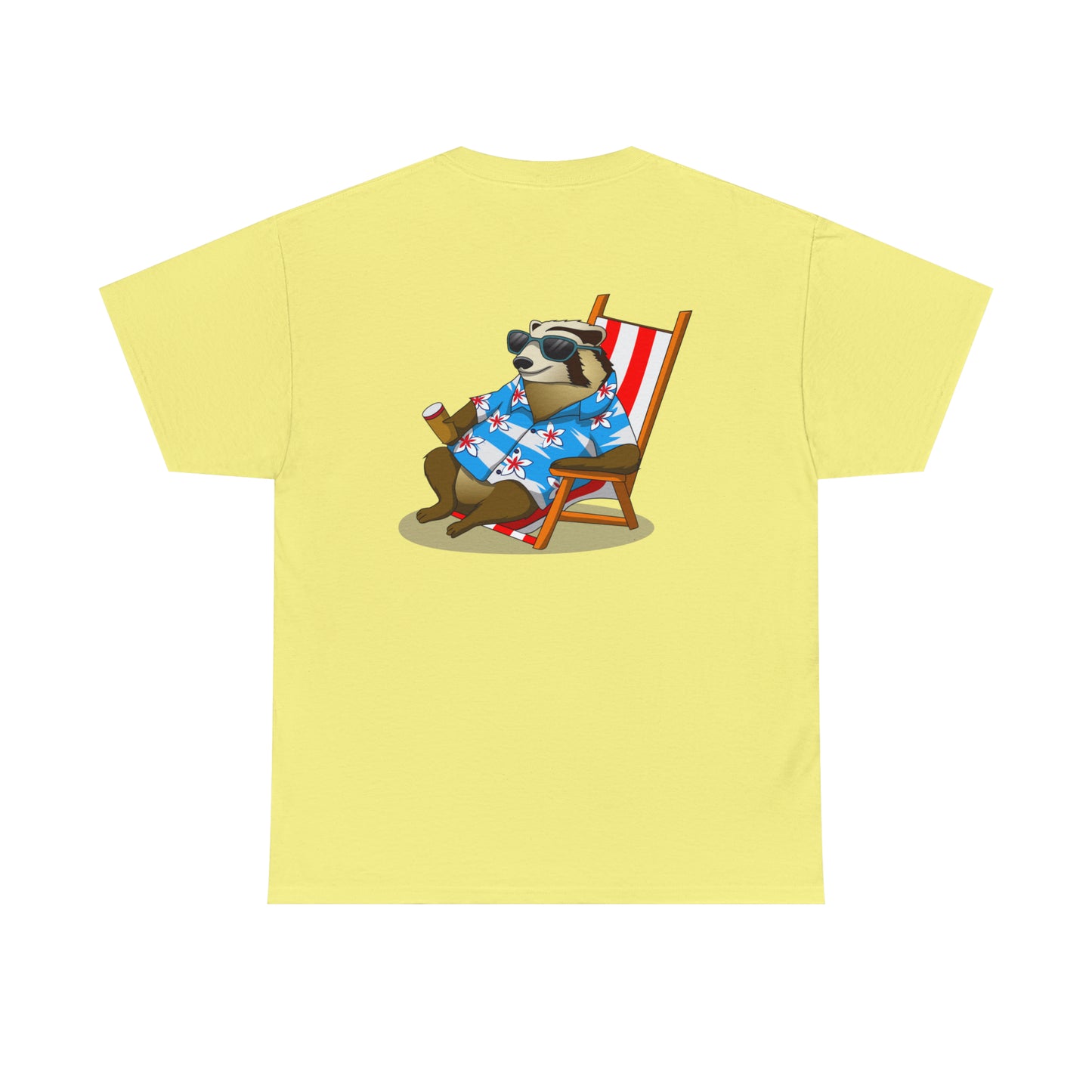 Bunker Badger by Pinguin Unisex Heavy Cotton Tee
