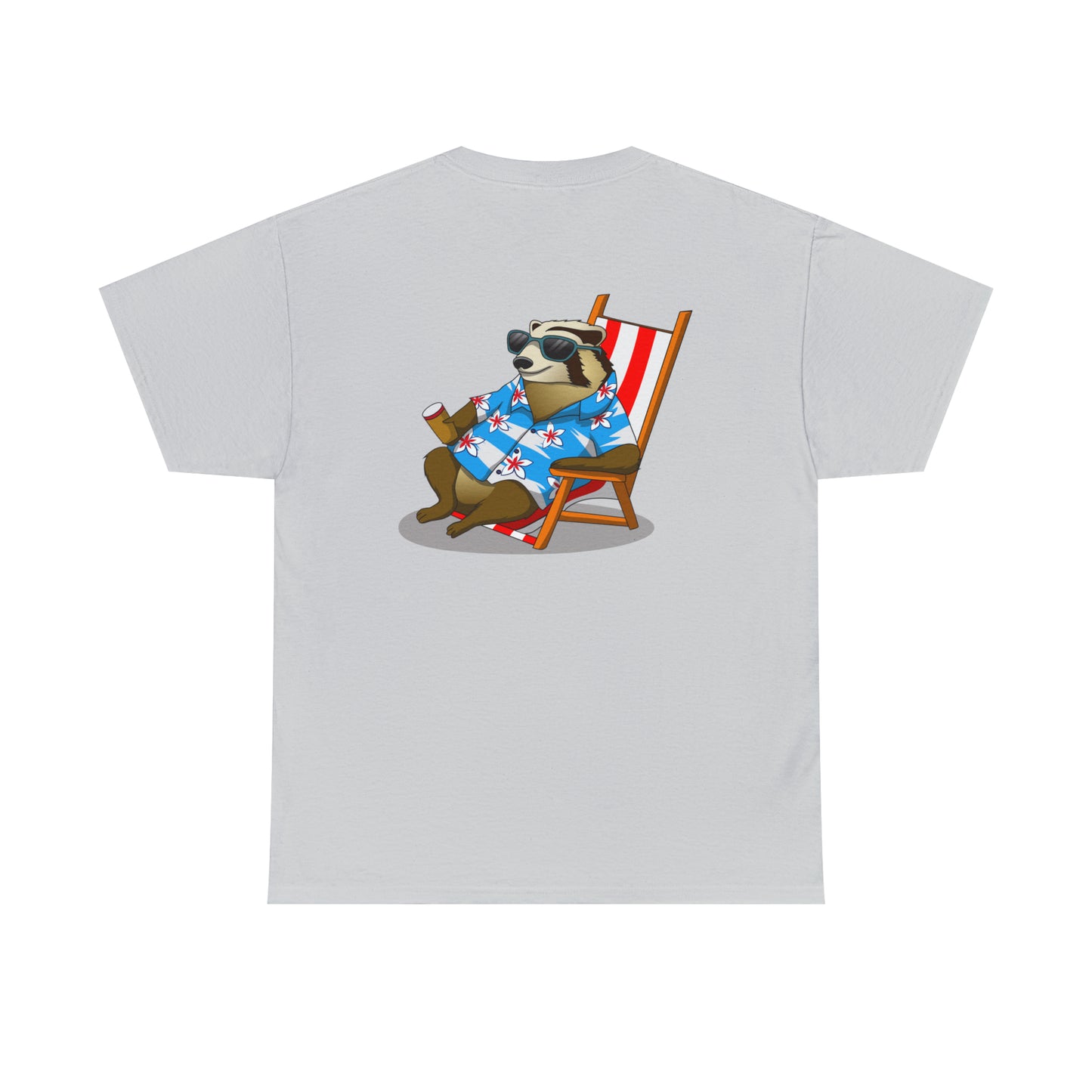 Bunker Badger by Pinguin Unisex Heavy Cotton Tee