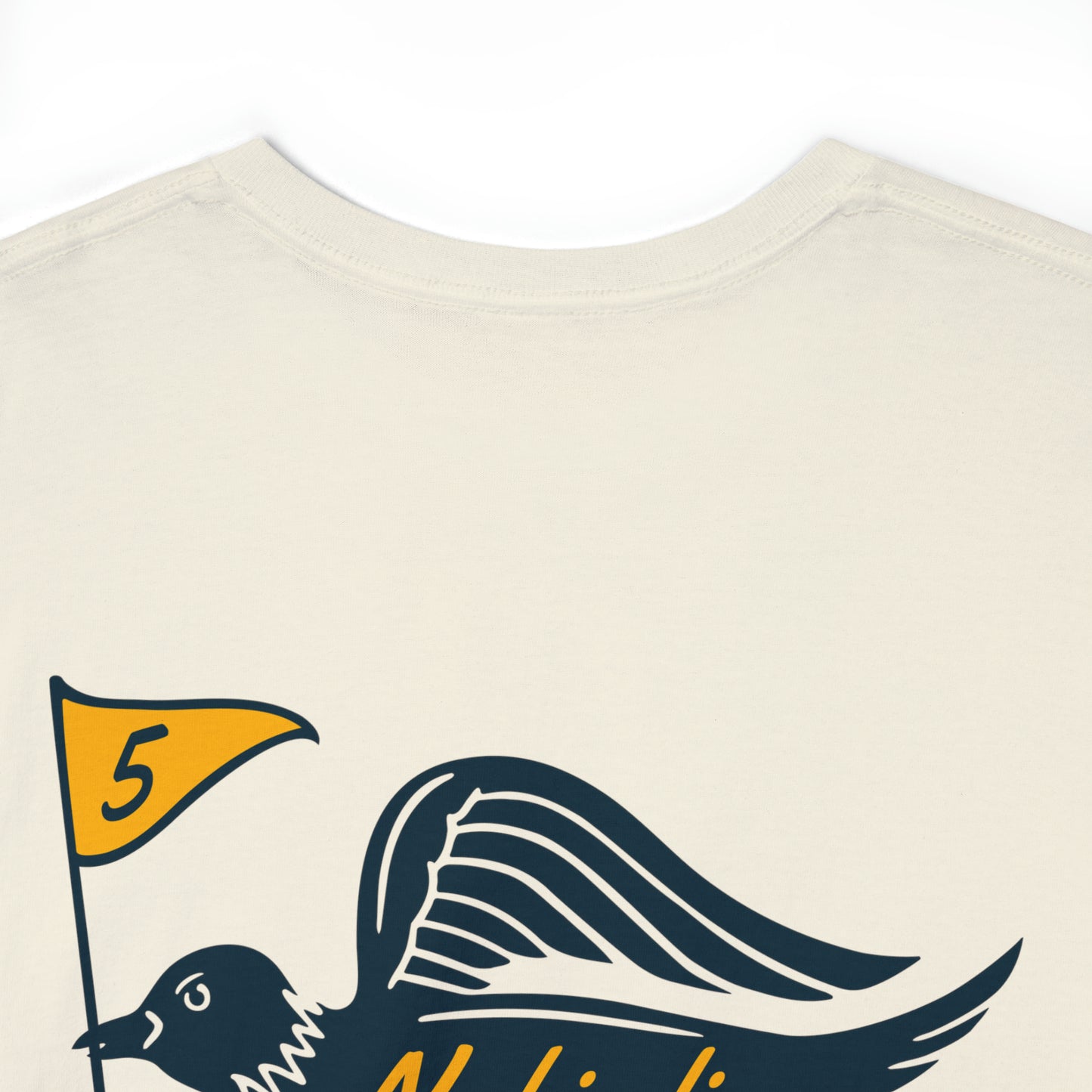 No Birdies For You by Pinguin Unisex Heavy Cotton Tee