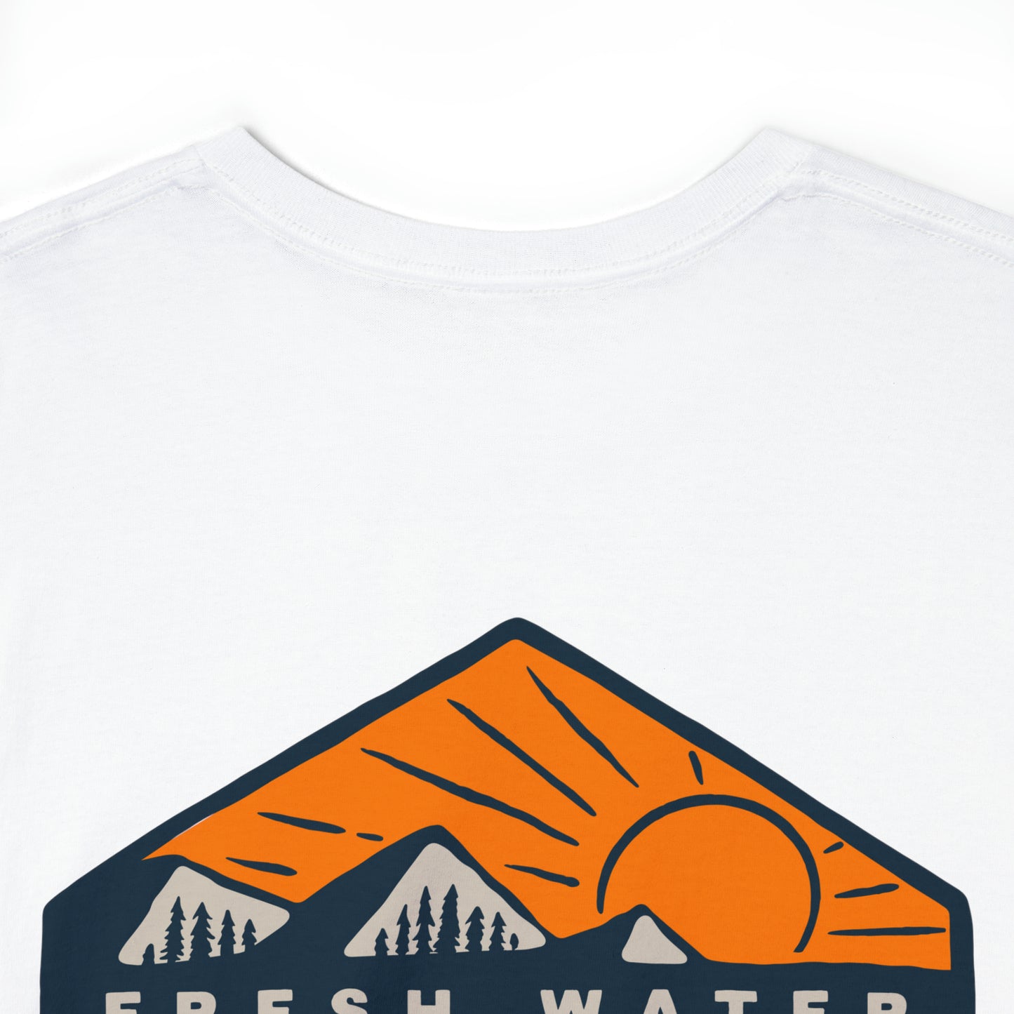 Sunset and Chill by Pinguin Unisex Heavy Cotton Tee