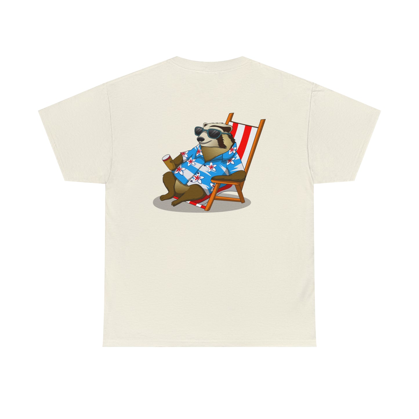 Bunker Badger by Pinguin Unisex Heavy Cotton Tee