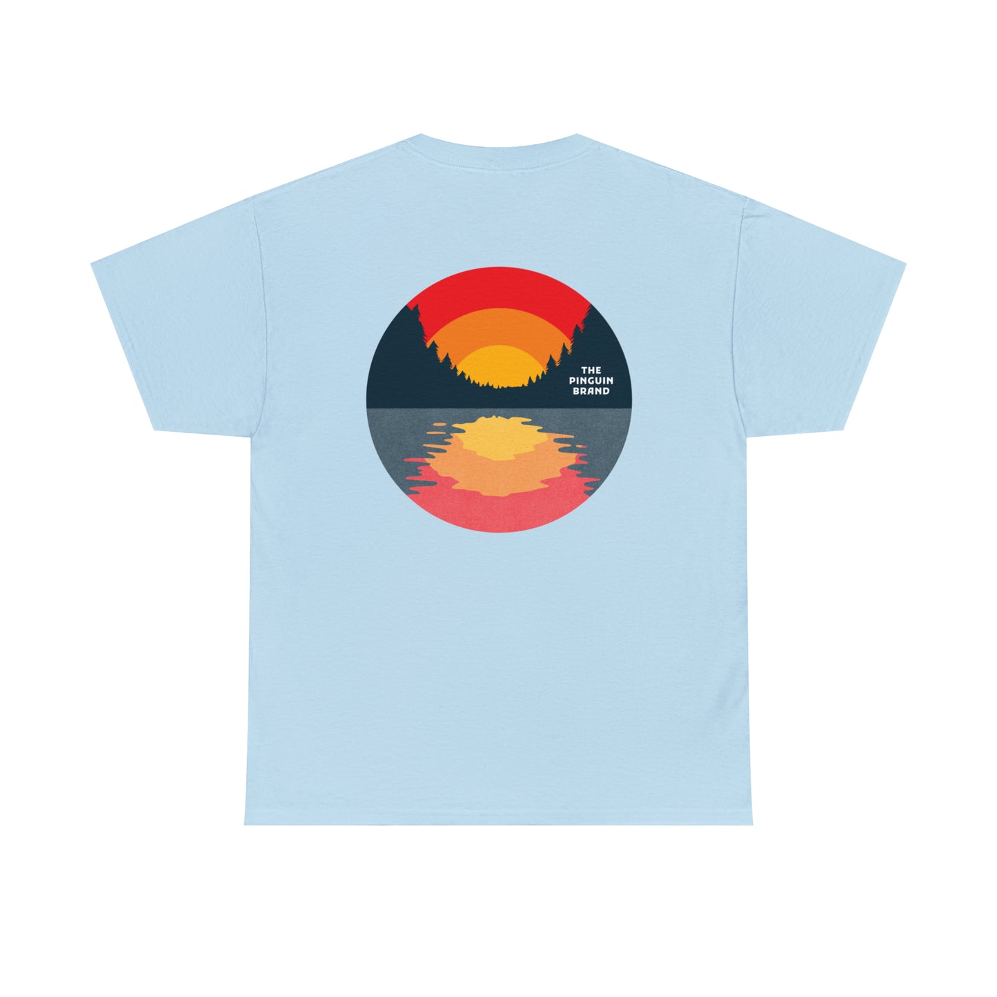 Reflection by Pinguin Unisex Heavy Cotton Tee