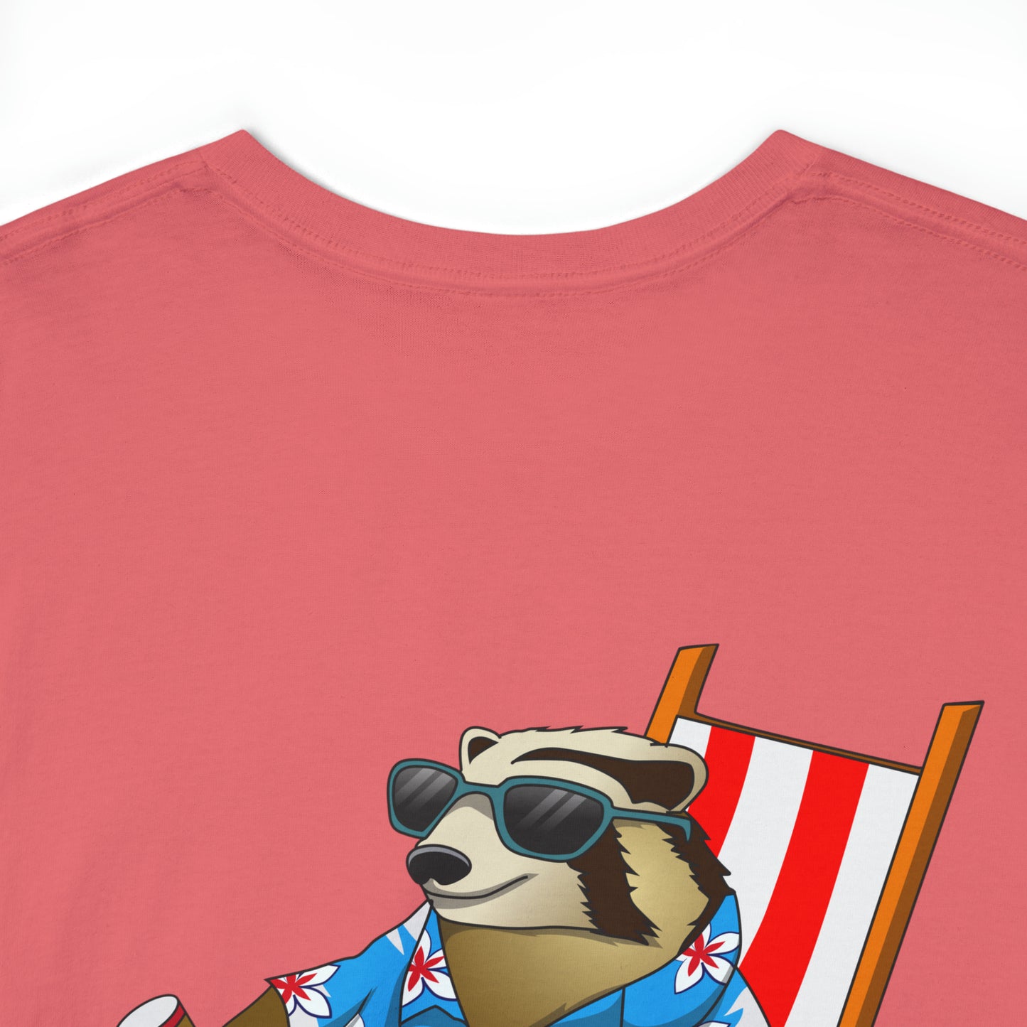 Bunker Badger by Pinguin Unisex Heavy Cotton Tee