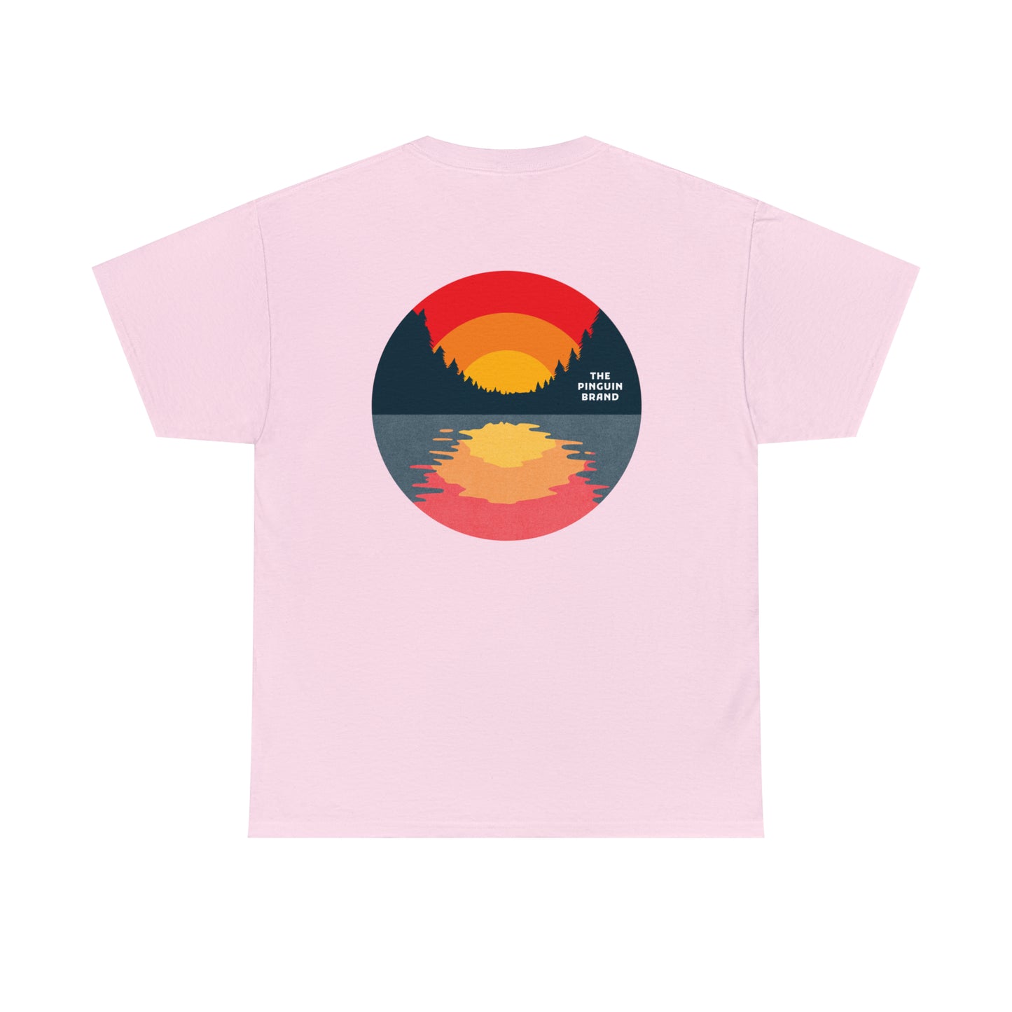 Reflection by Pinguin Unisex Heavy Cotton Tee