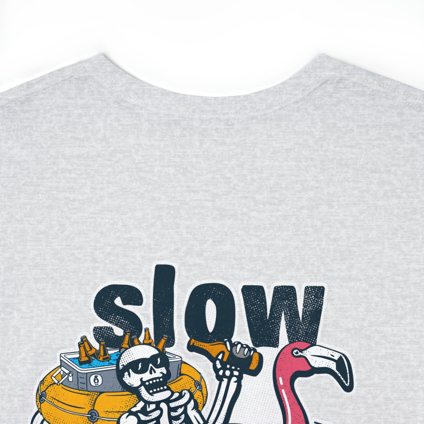 Slow Ride by Pinguin Unisex Heavy Cotton Tee